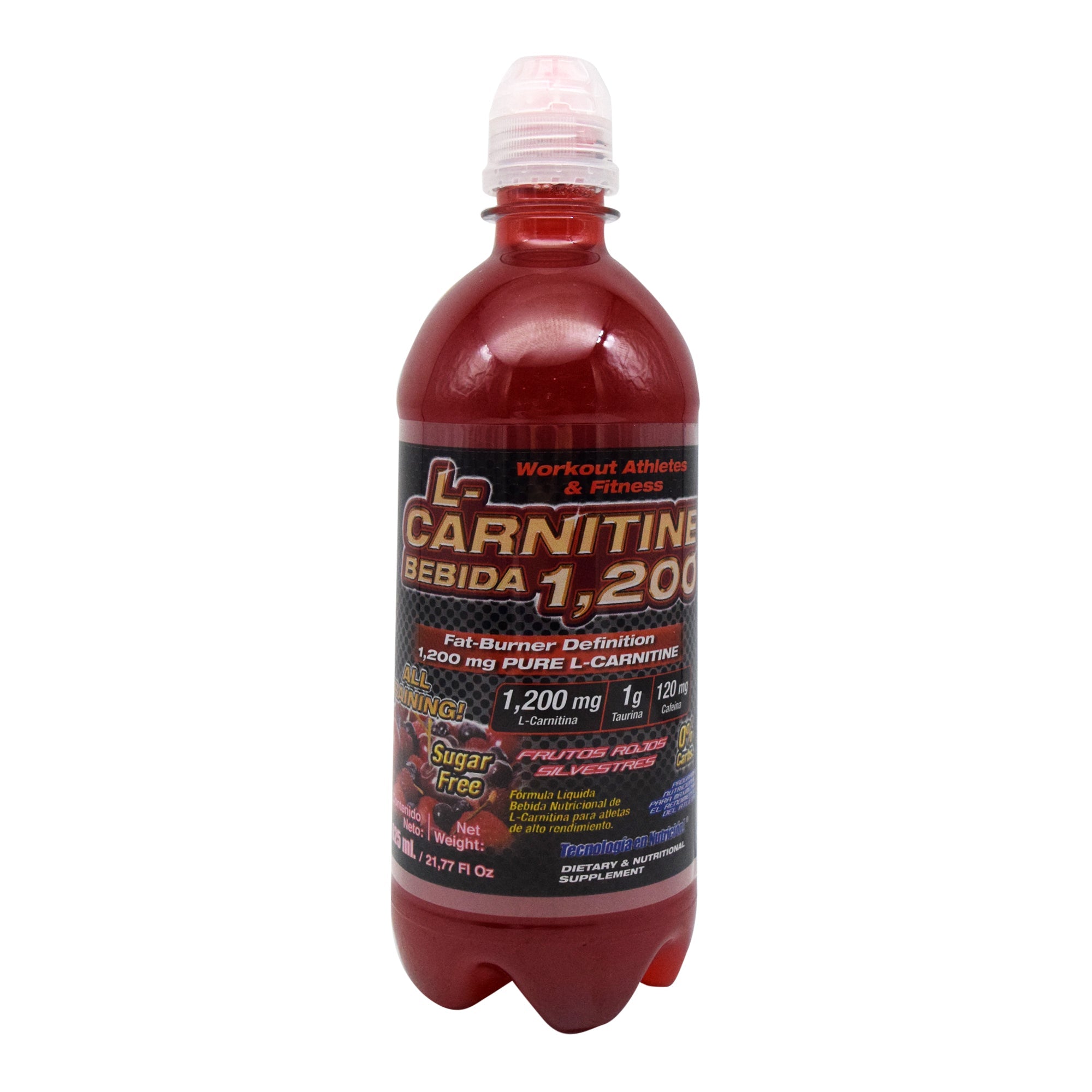 L carnitina frutos rojos 625 ml