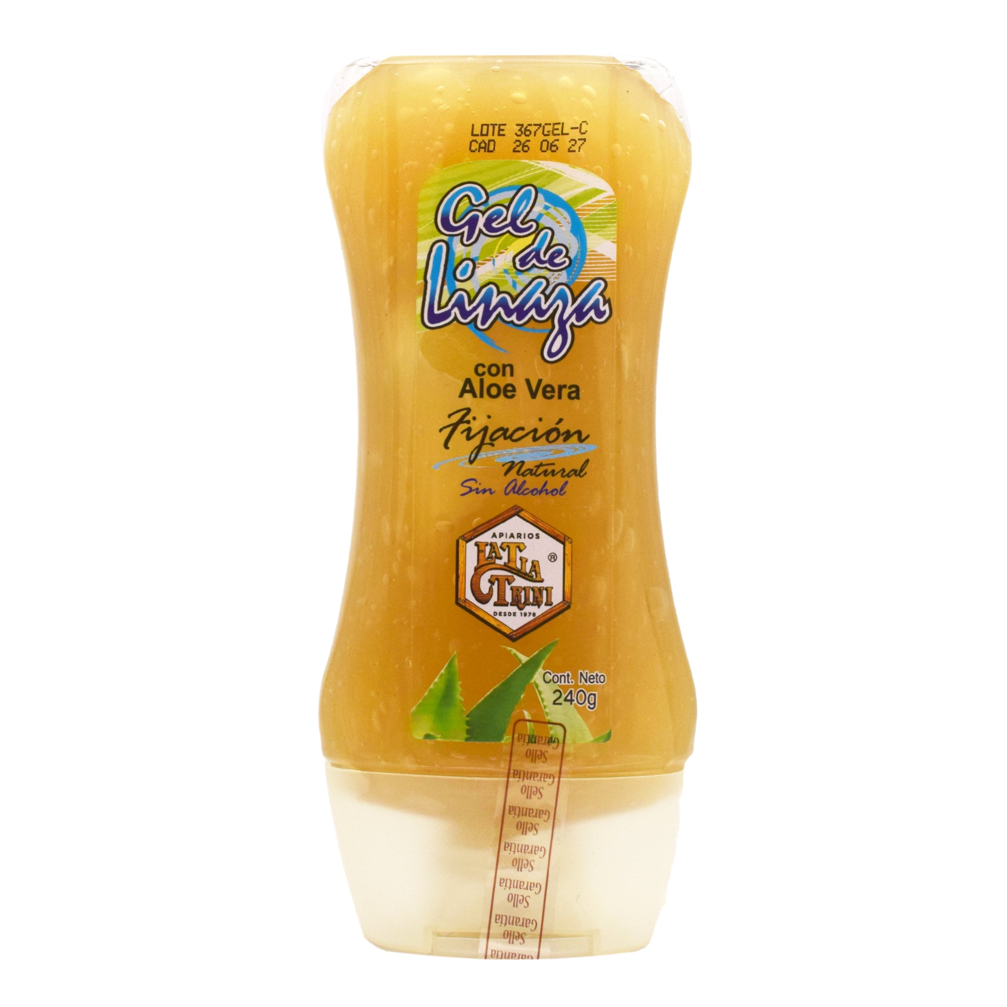 Gel Capilar De Linaza Con Aloe Vera 240 G