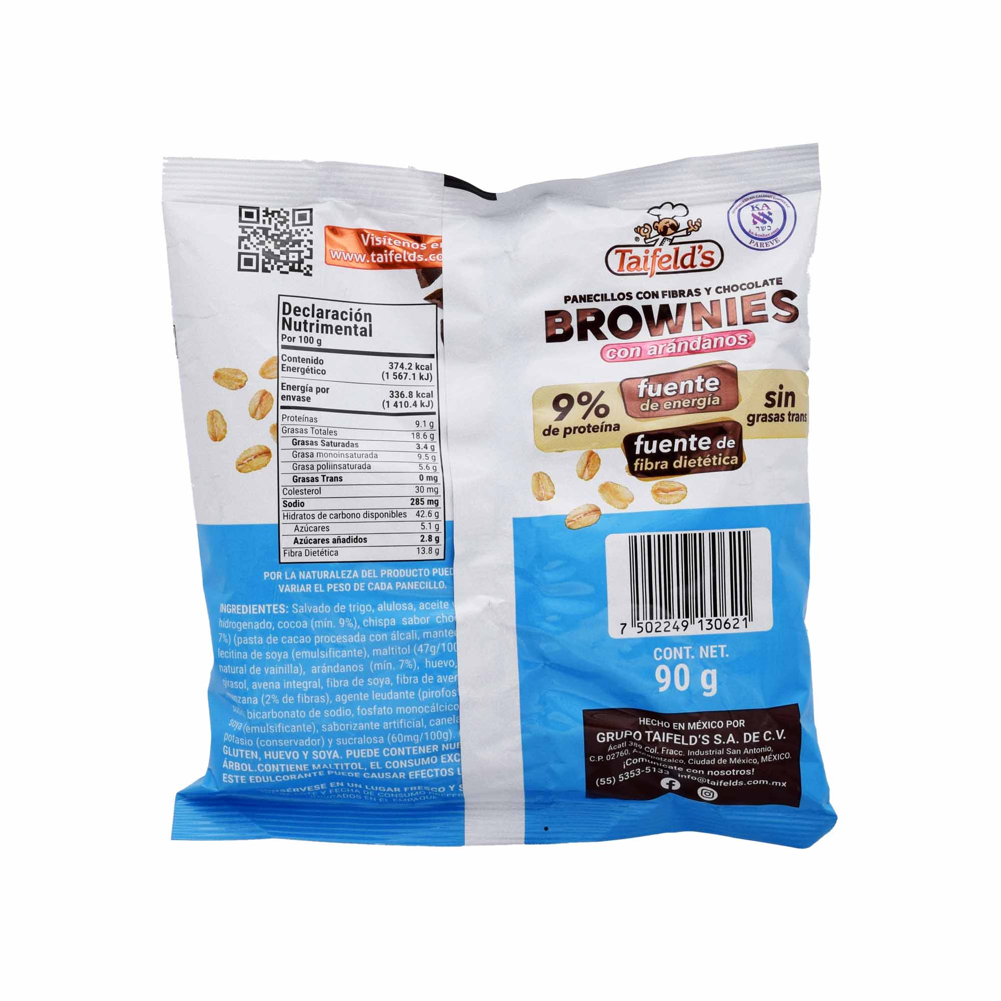 Brownie Ligth 90 G