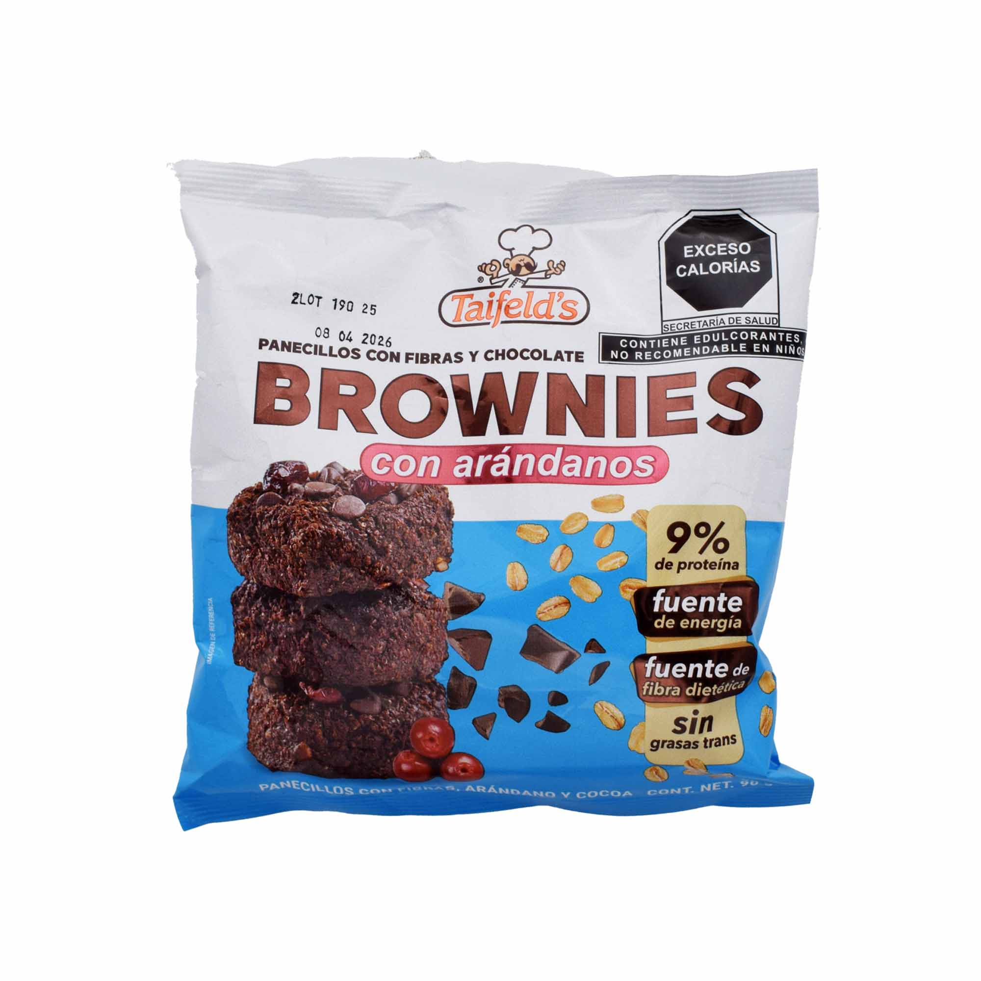 Brownie Ligth 90 G