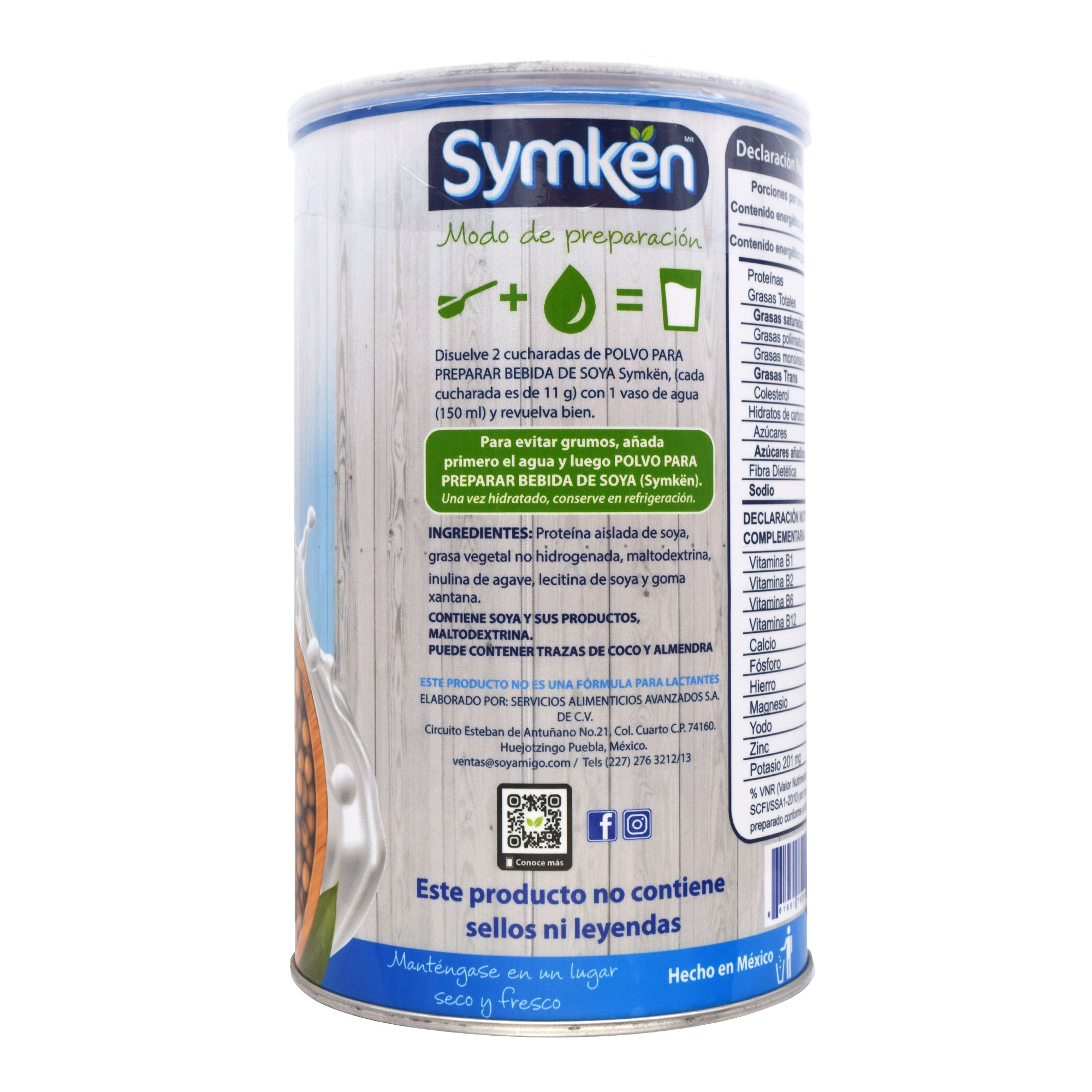 Bebida De Soya Natural 450 G