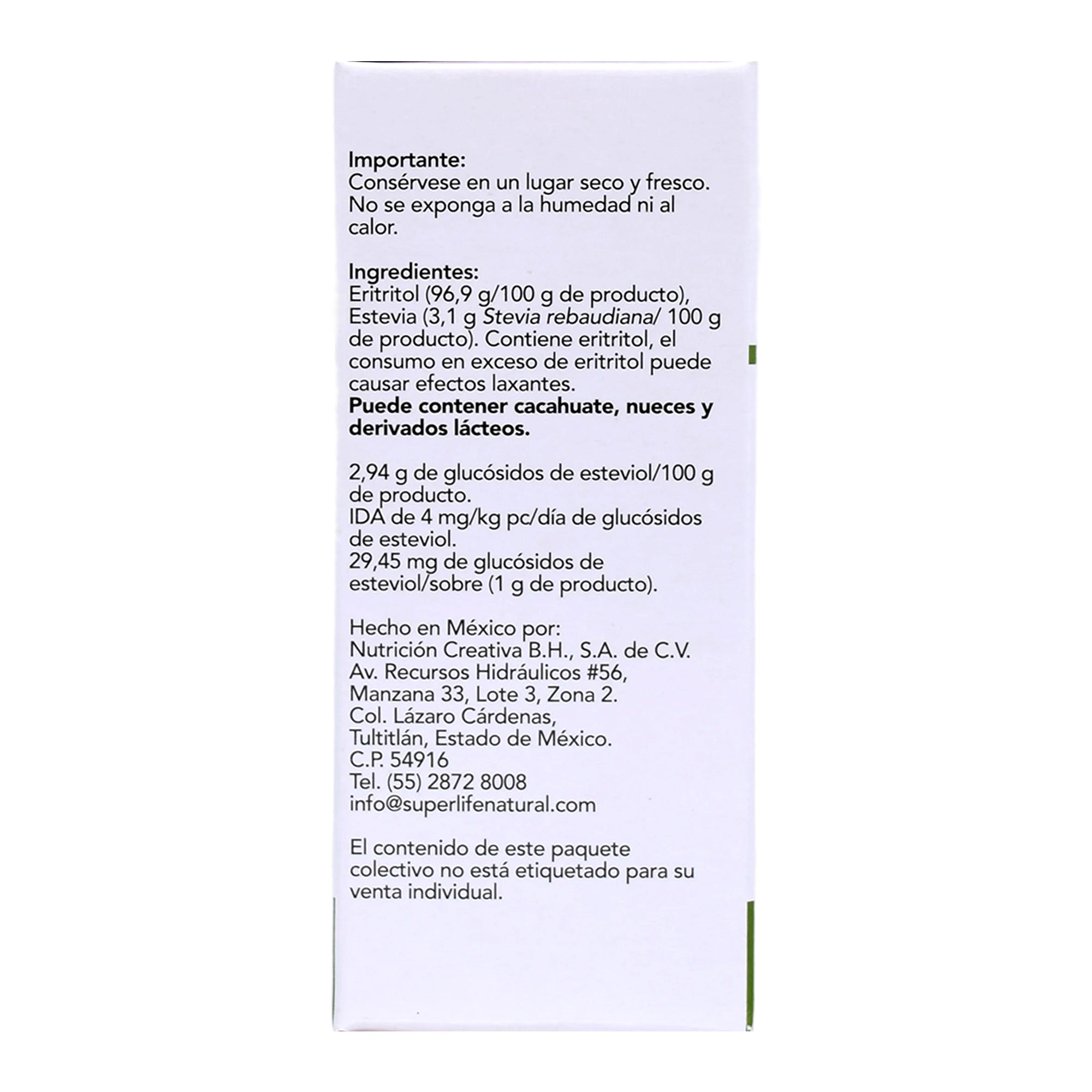 Endulzante Natural 50 Sob