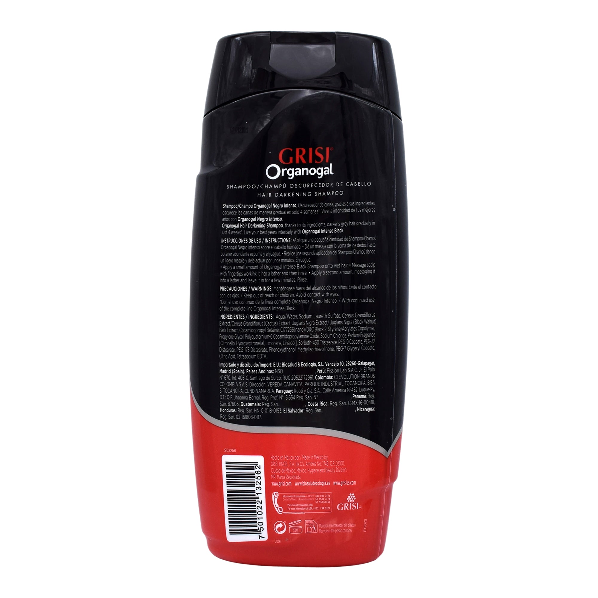 Shampoo Organogal 400 Ml
