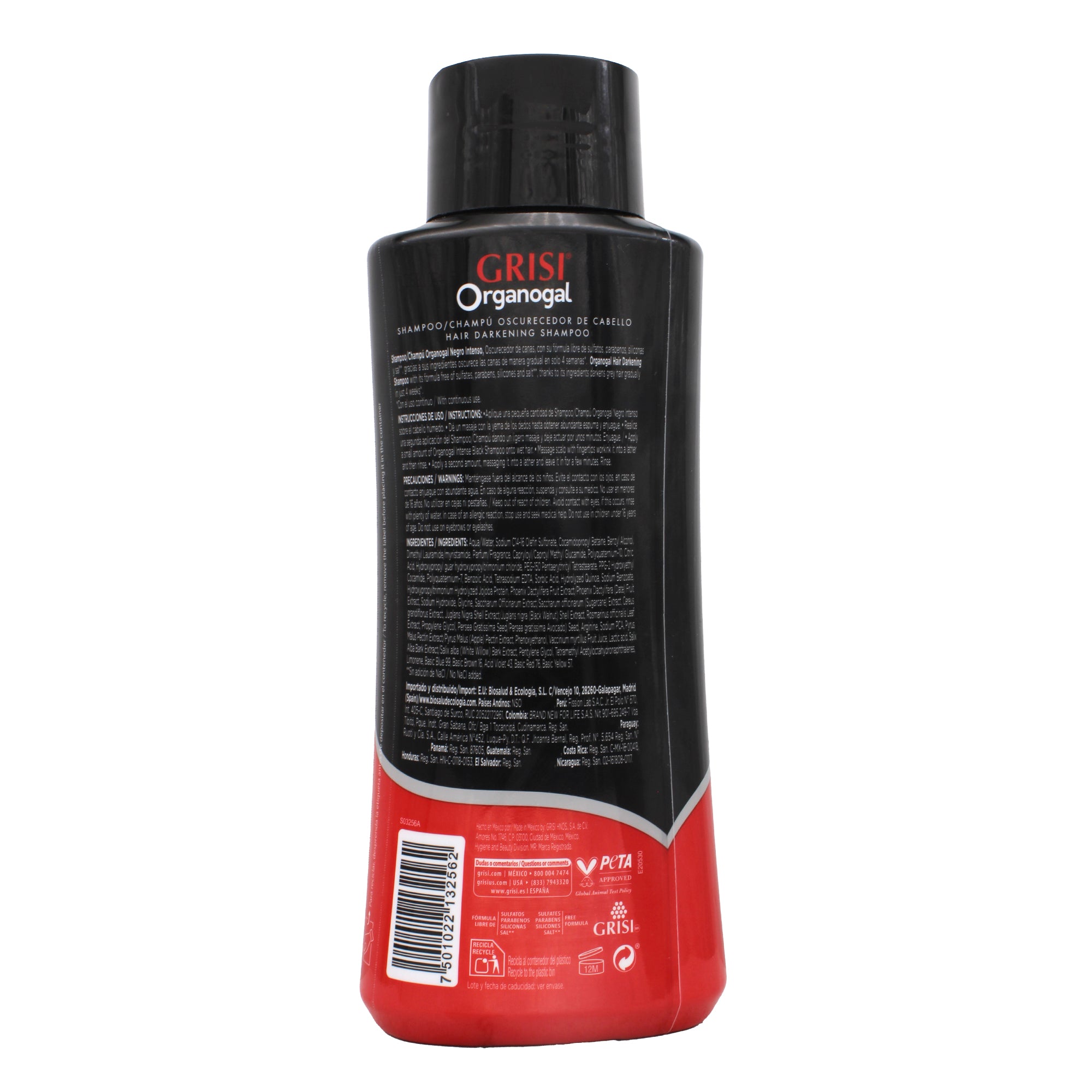 Shampoo Organogal 400 Ml