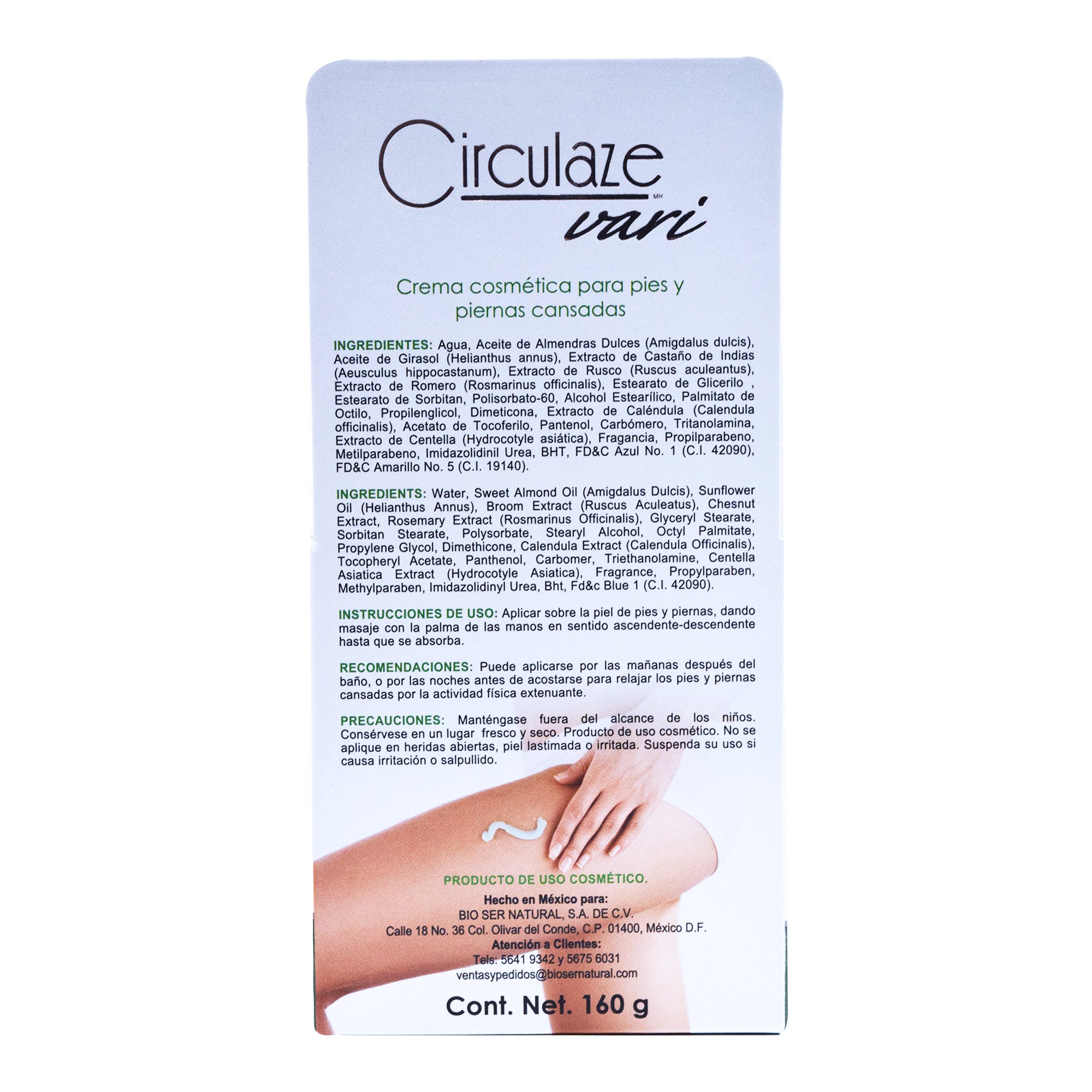 Crema Circulaze 160 G