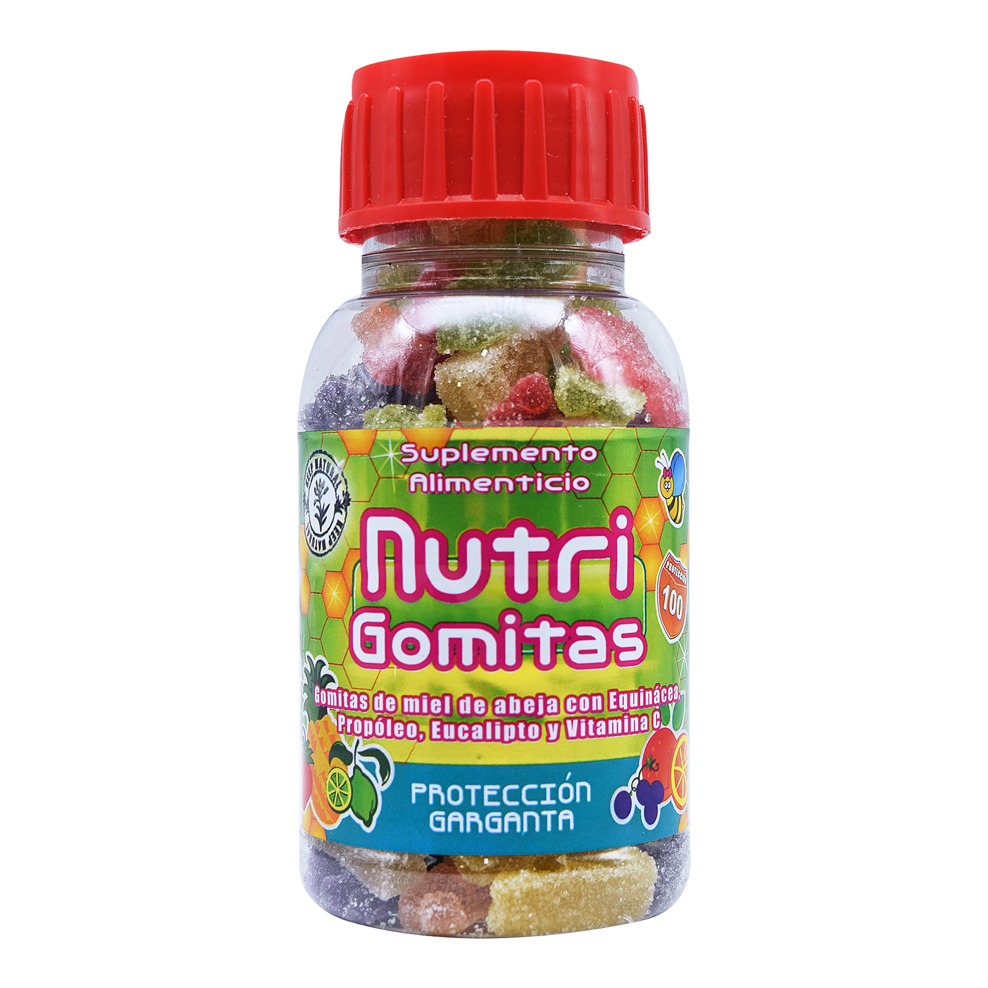 Nutrigomitas Proteccion Garganta 210 G