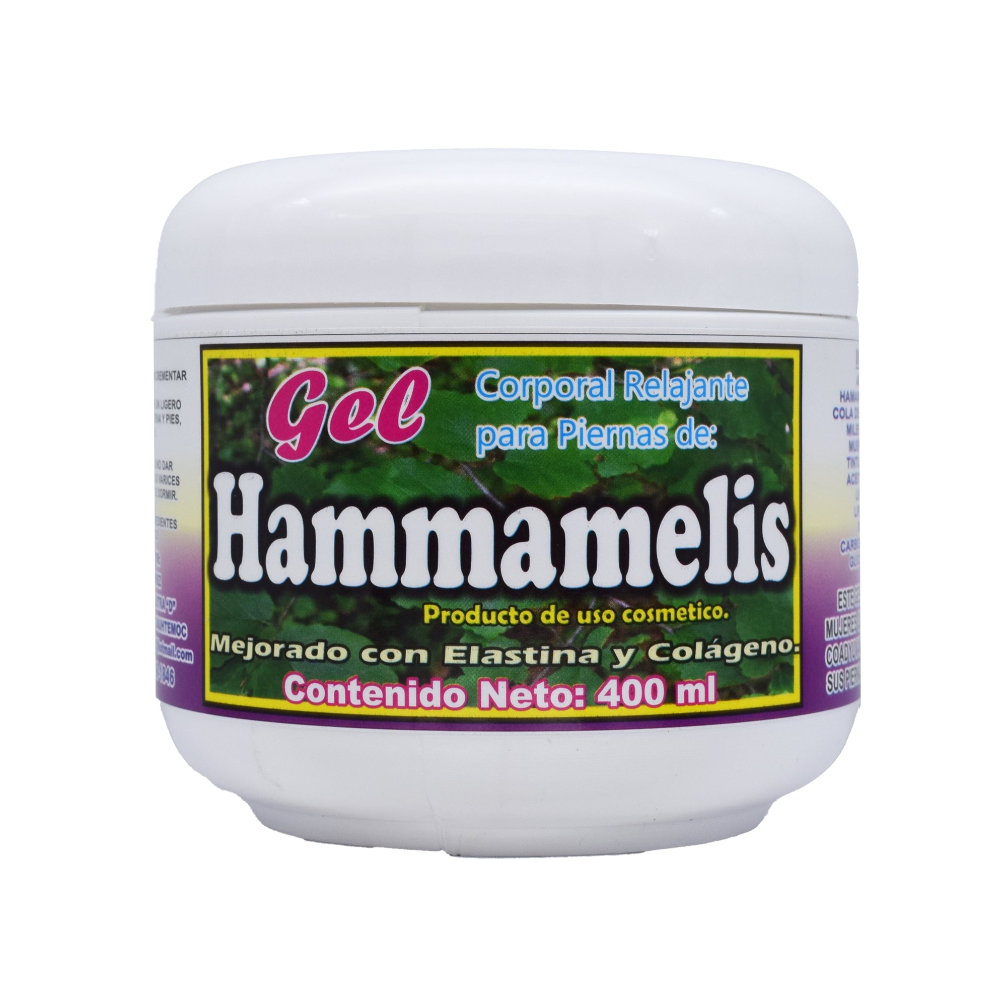 Gel Hammamelis Reforzado 400 Ml