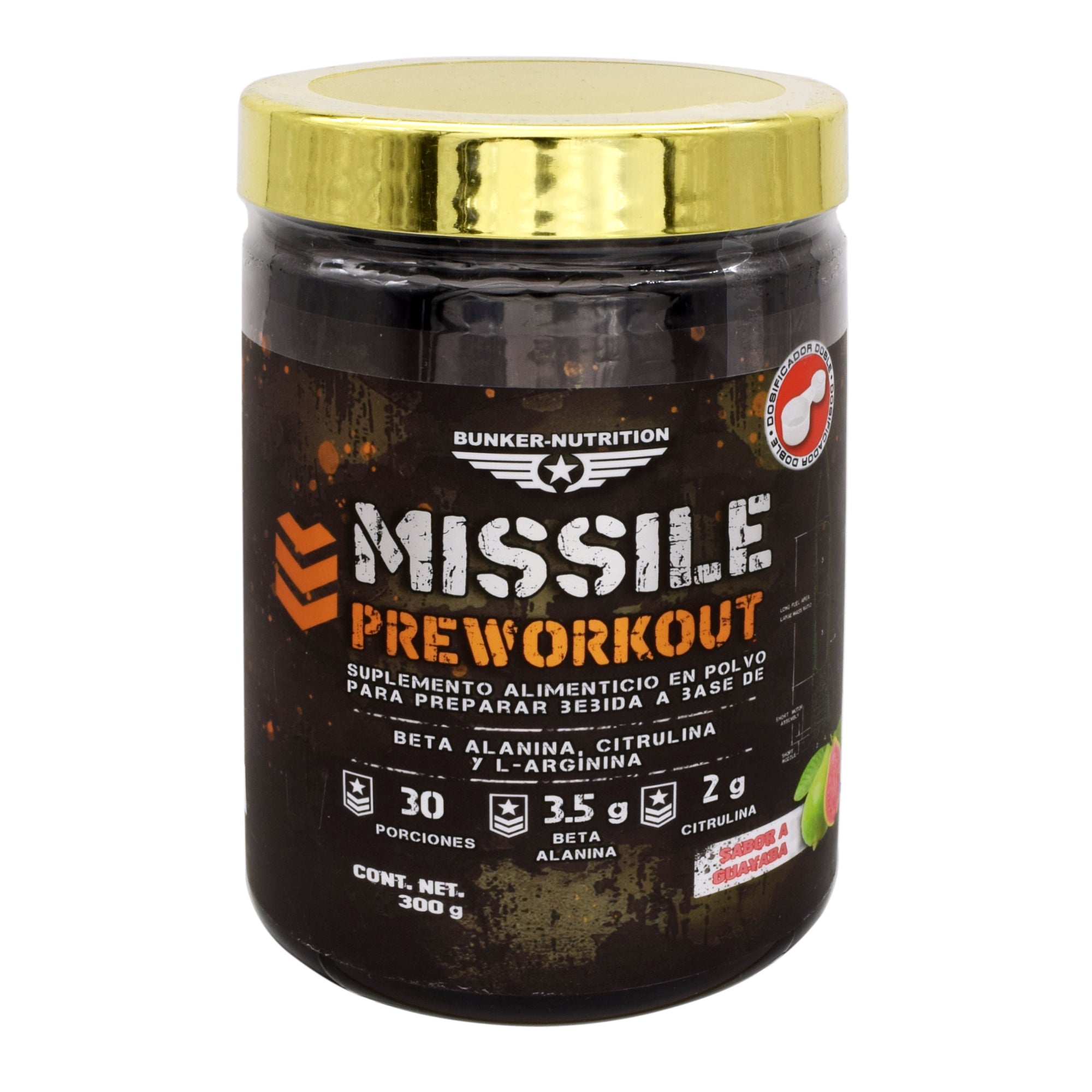 Missile Preworkout Guayaba 300 G