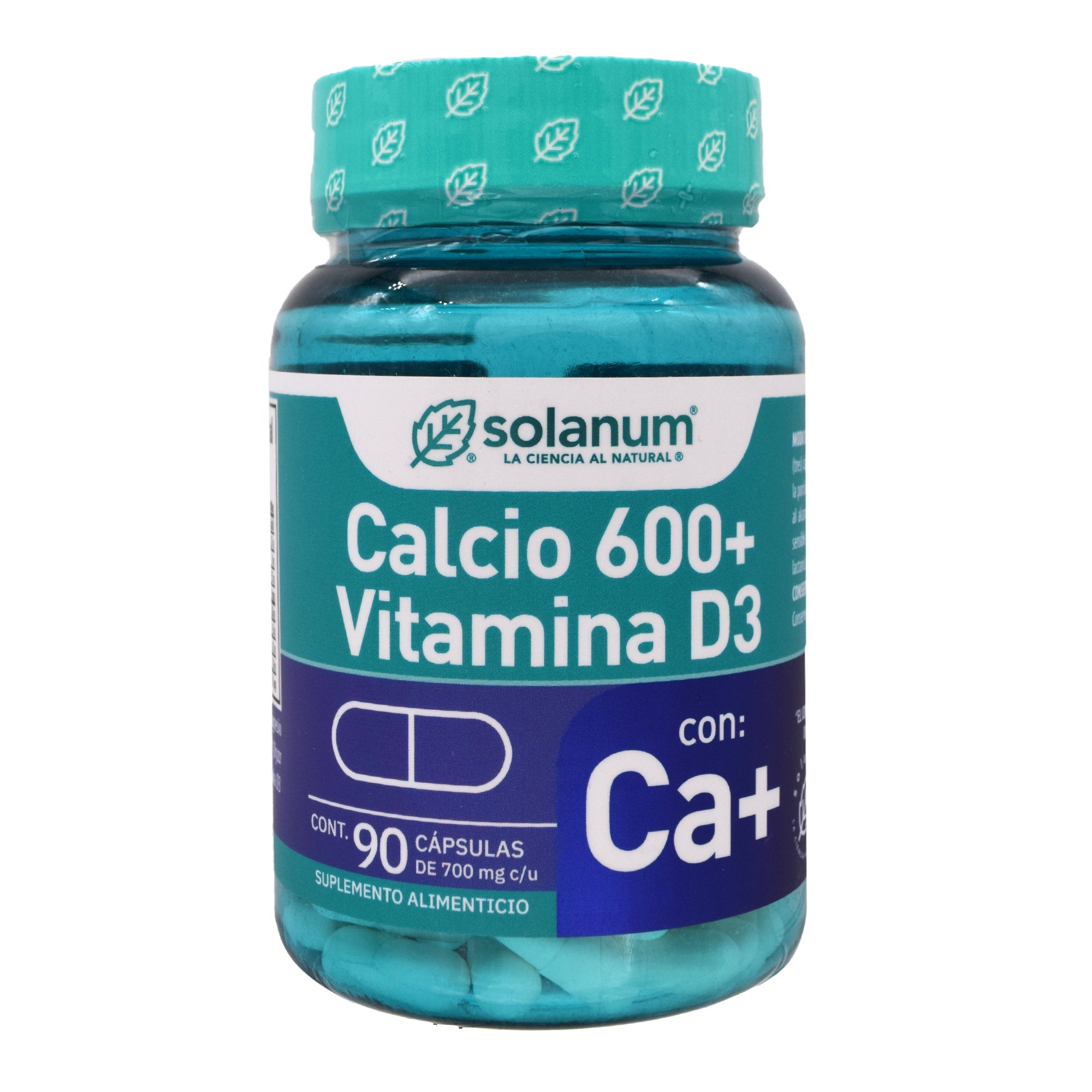 Calcio 600 Vitamina D3 90 Cap