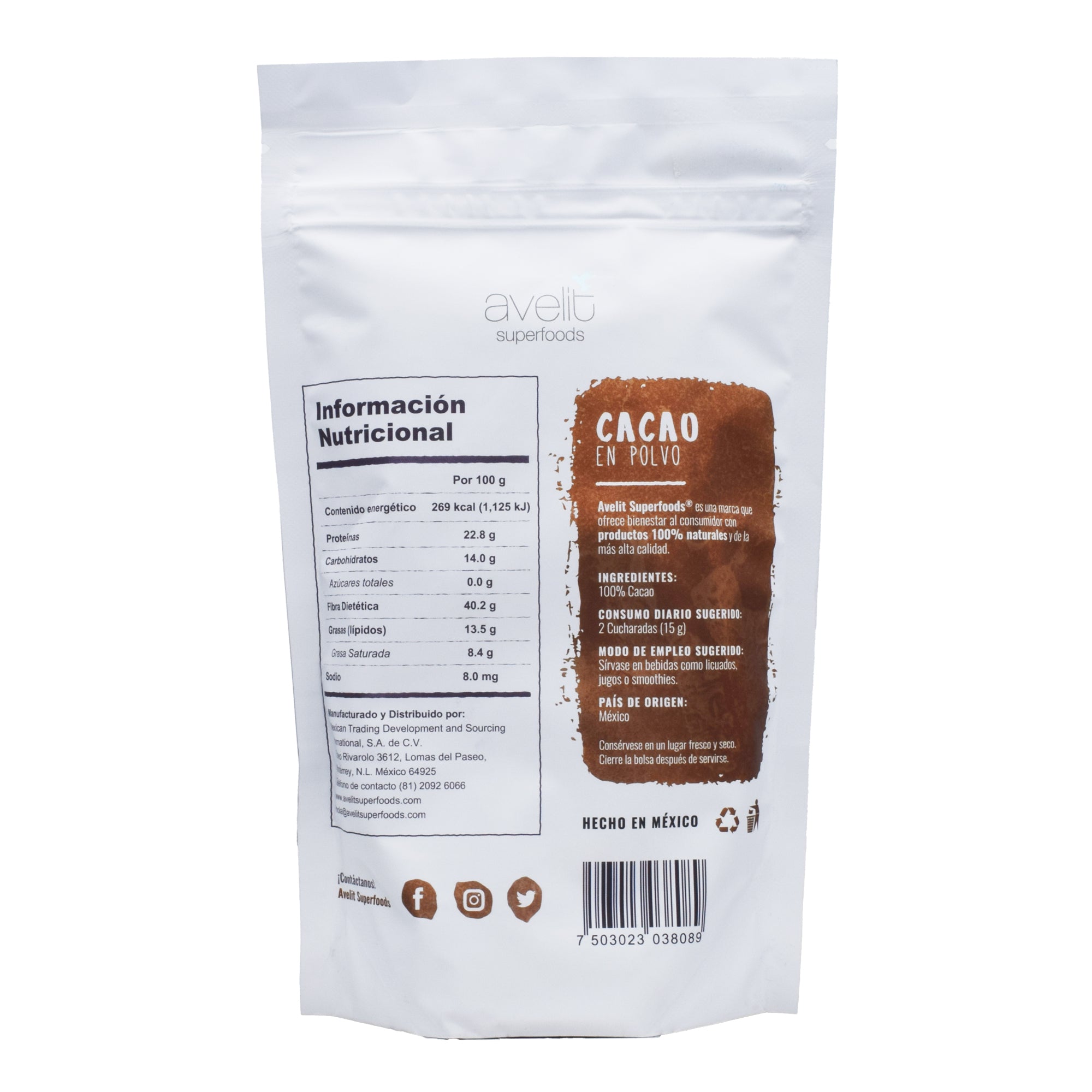 Cacao 200 G
