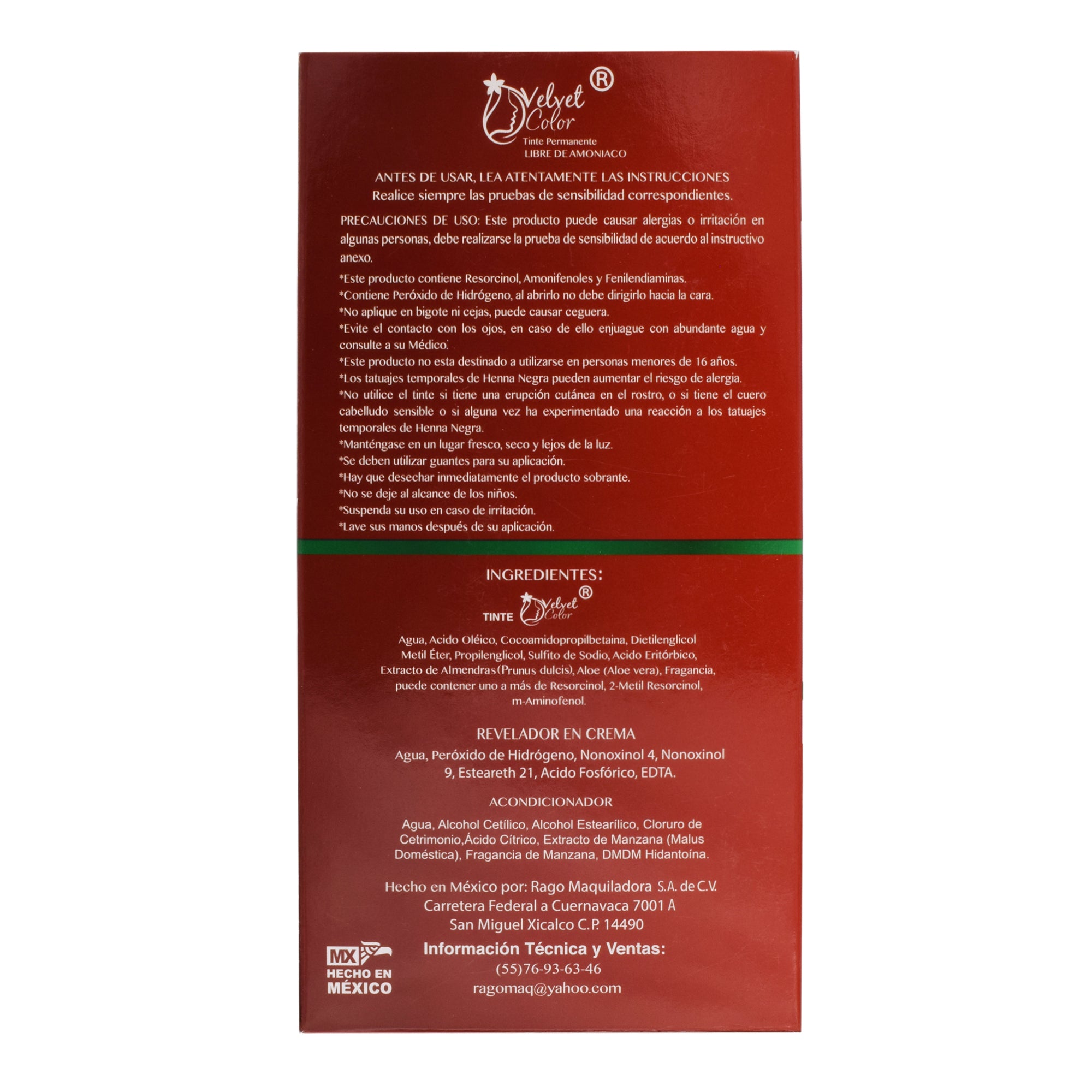 Tinte Chocolate 150 Ml