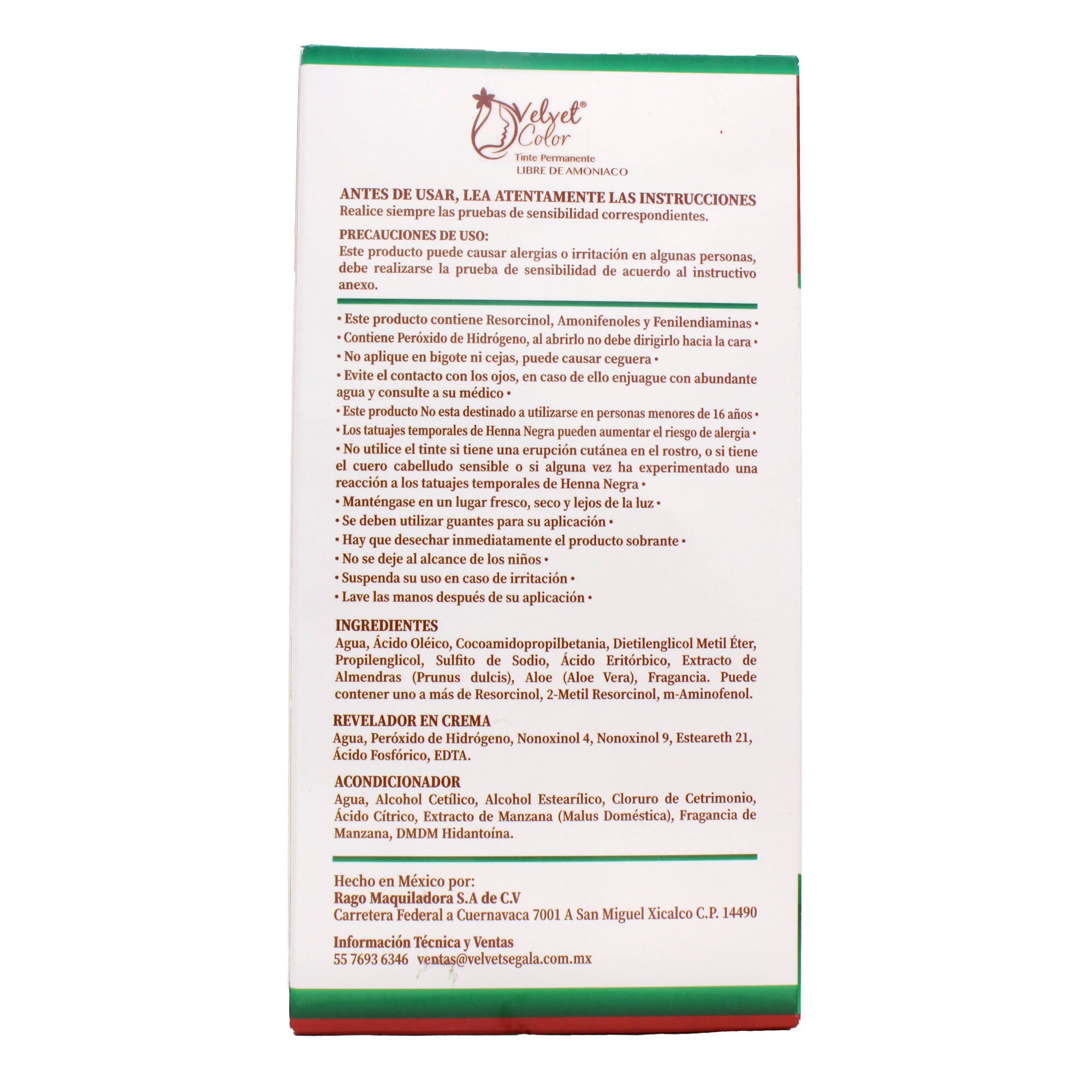 Tinte Chocolate 150 Ml