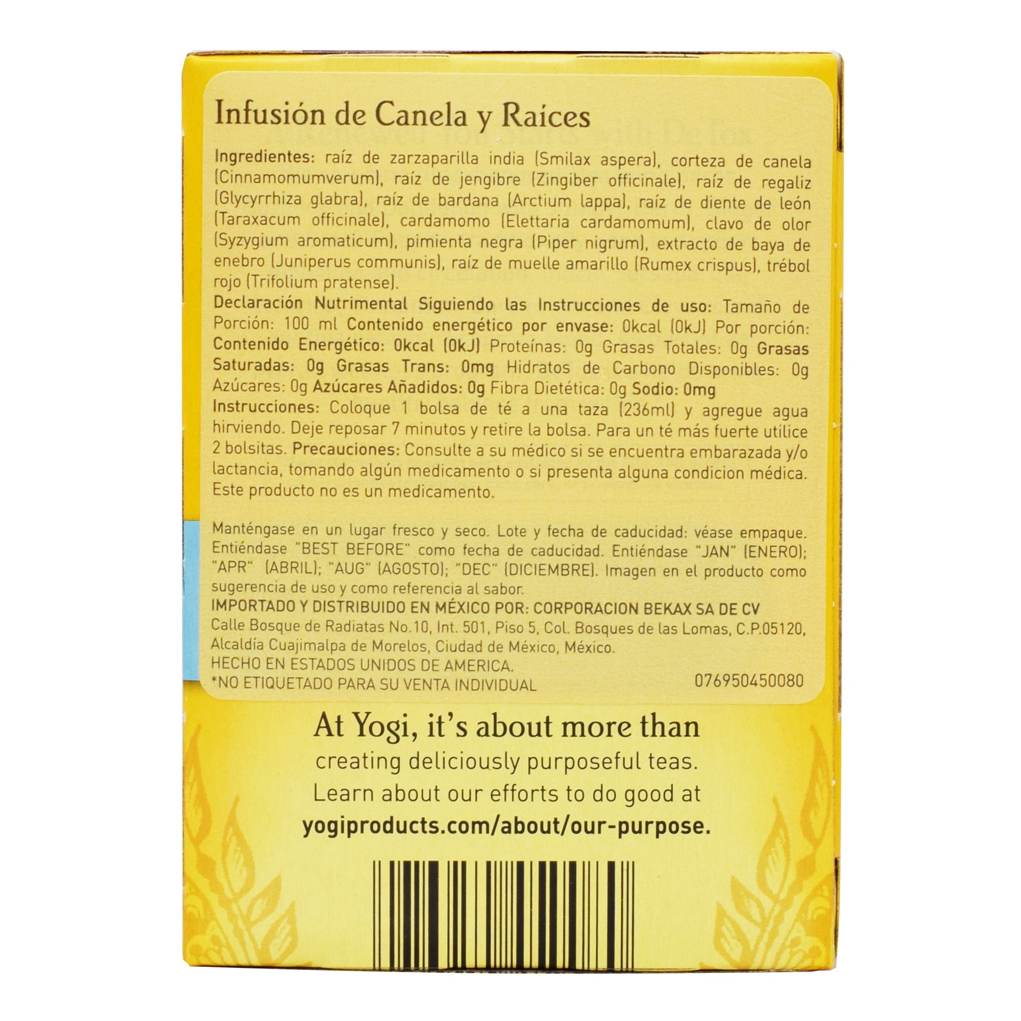 Infusion De Canela Raices 16 Sob