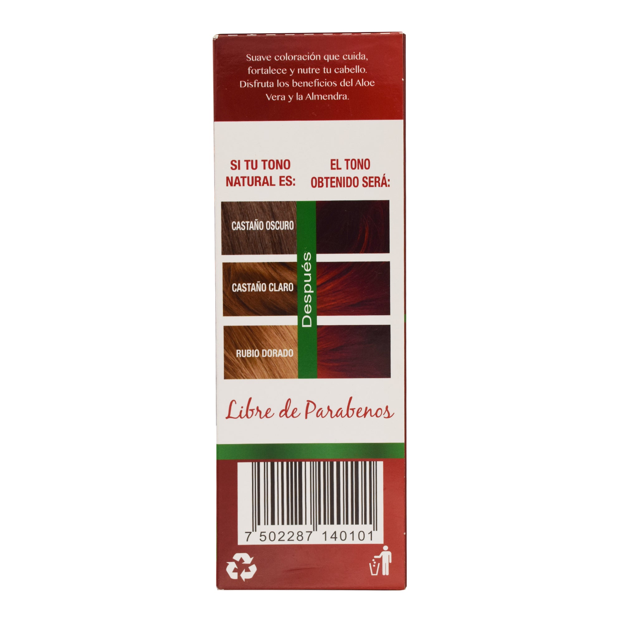 Tinte Rubio Cobrizo Caoba 150 Ml