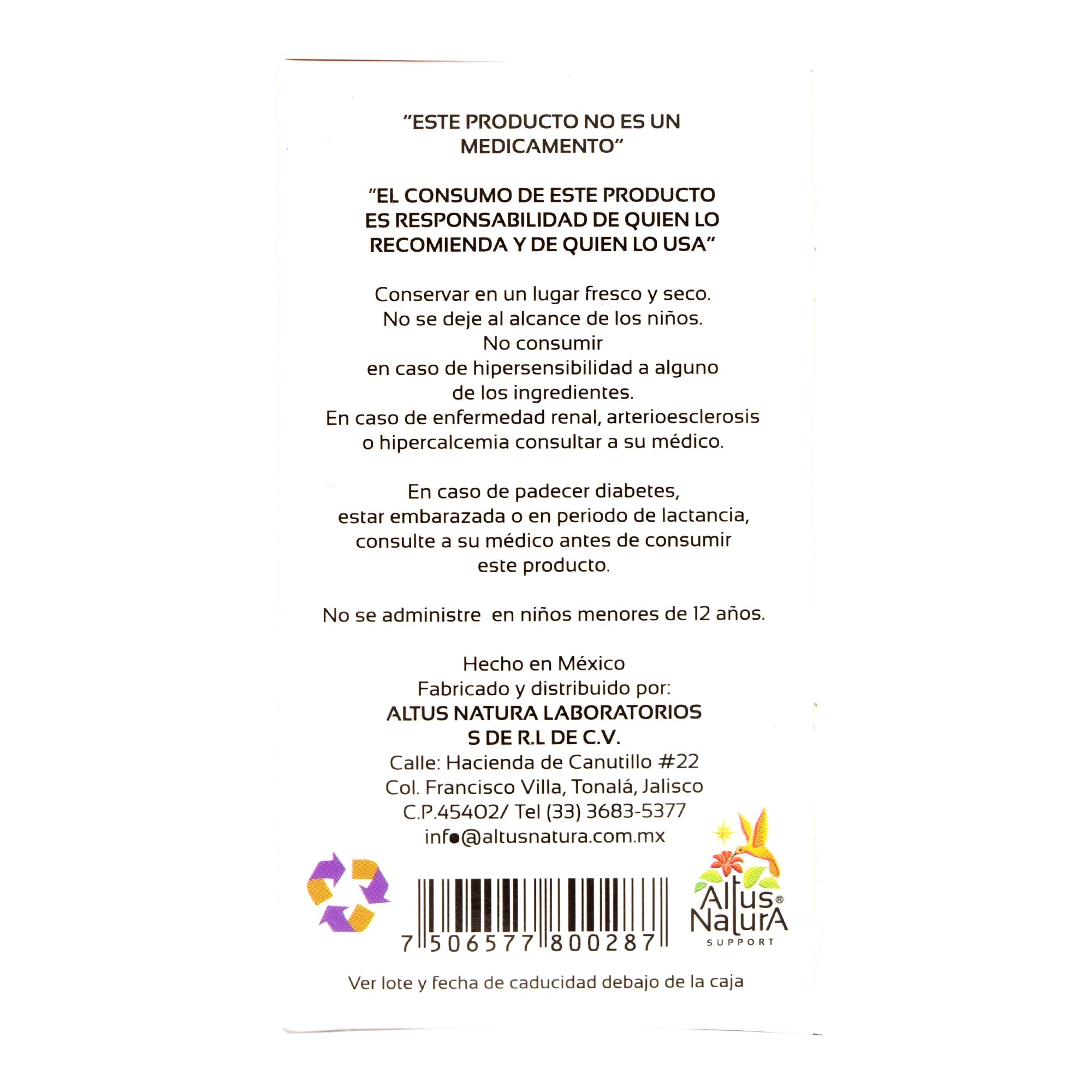 Calcio 600 Minerales 30 Tab