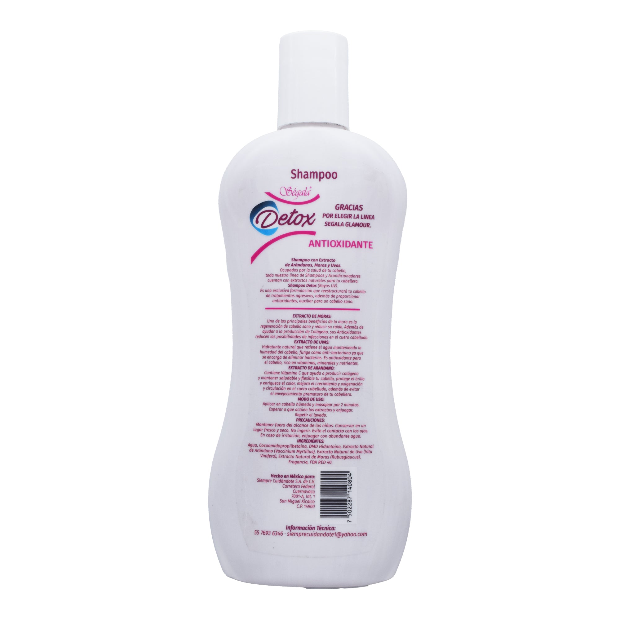Shampoo Arandanos Moras Y Uvas 500 Ml