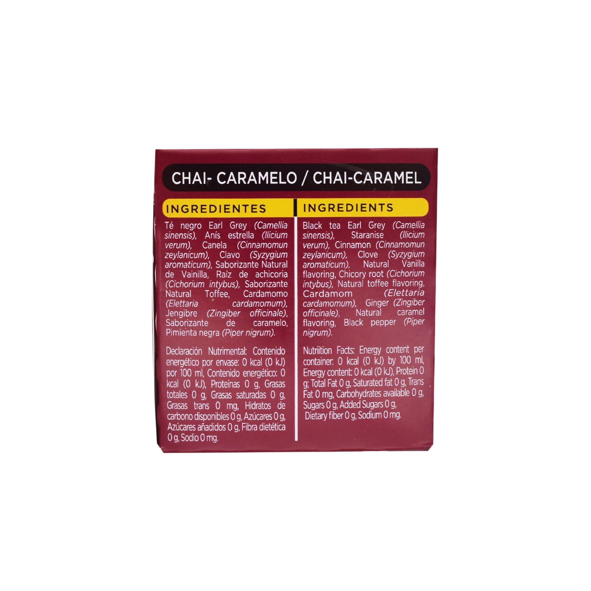 Te Chai Caramelo 20 Sob