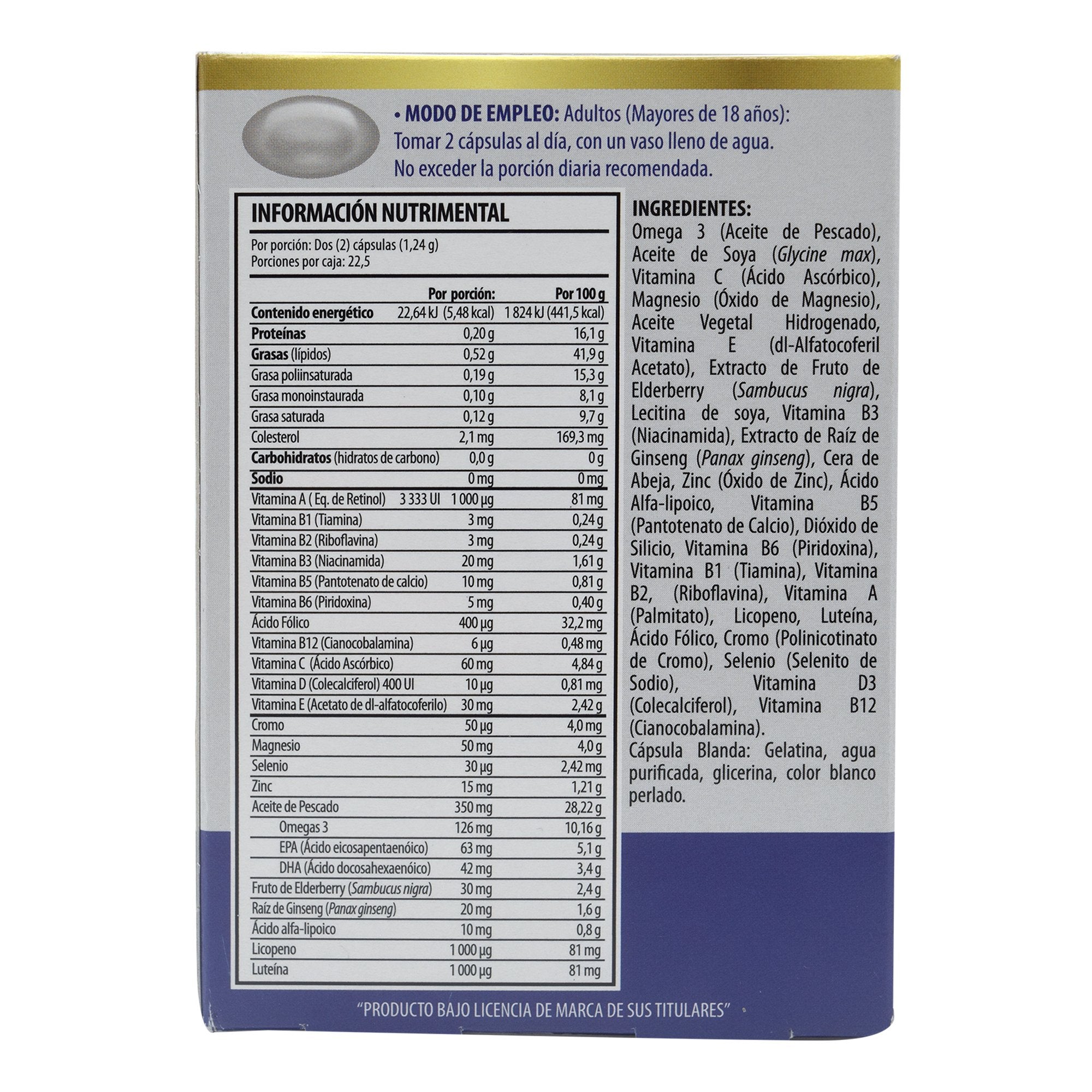 Platinum 50 Mas Elderberry 45 Cap