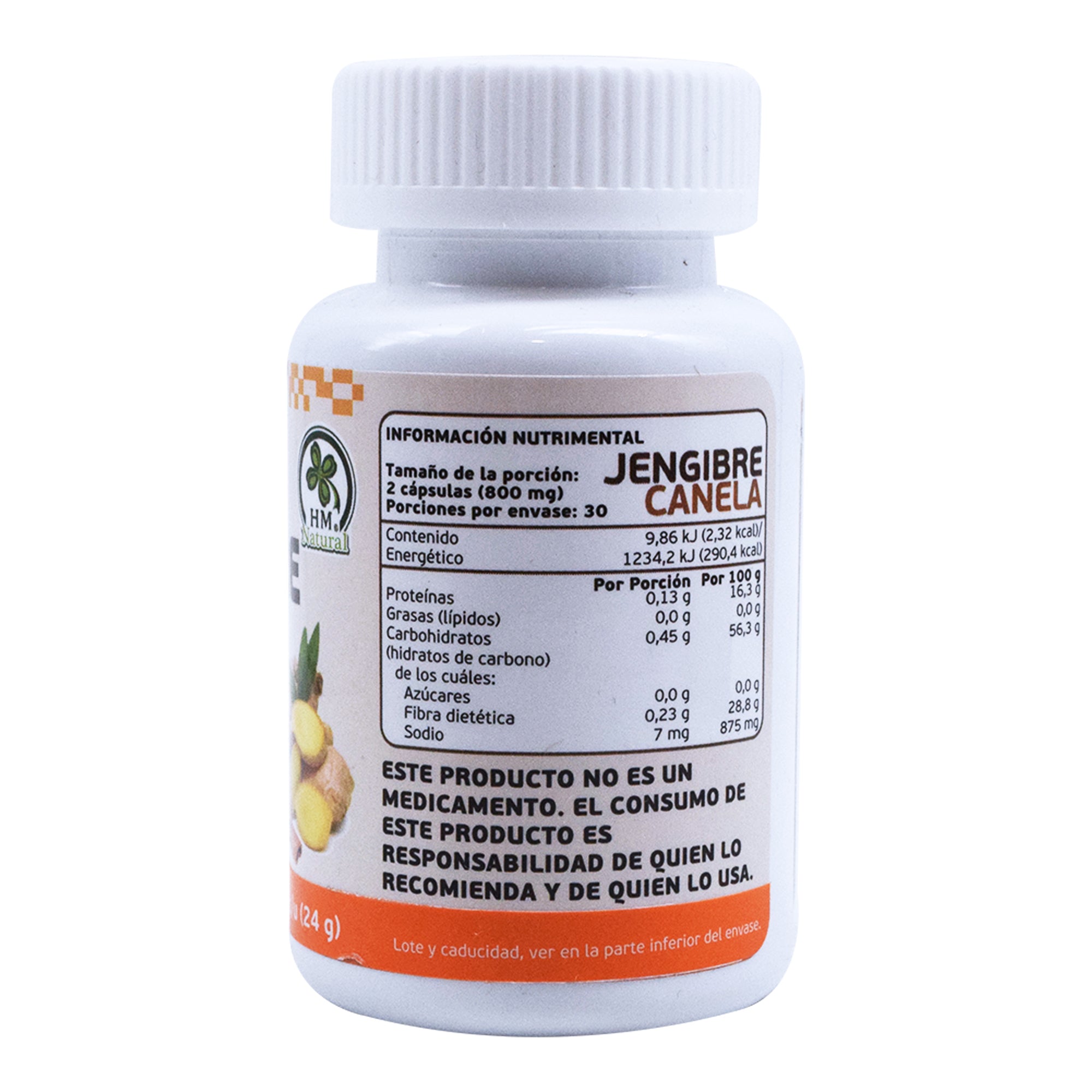 Jengibre Canela 60 Cap
