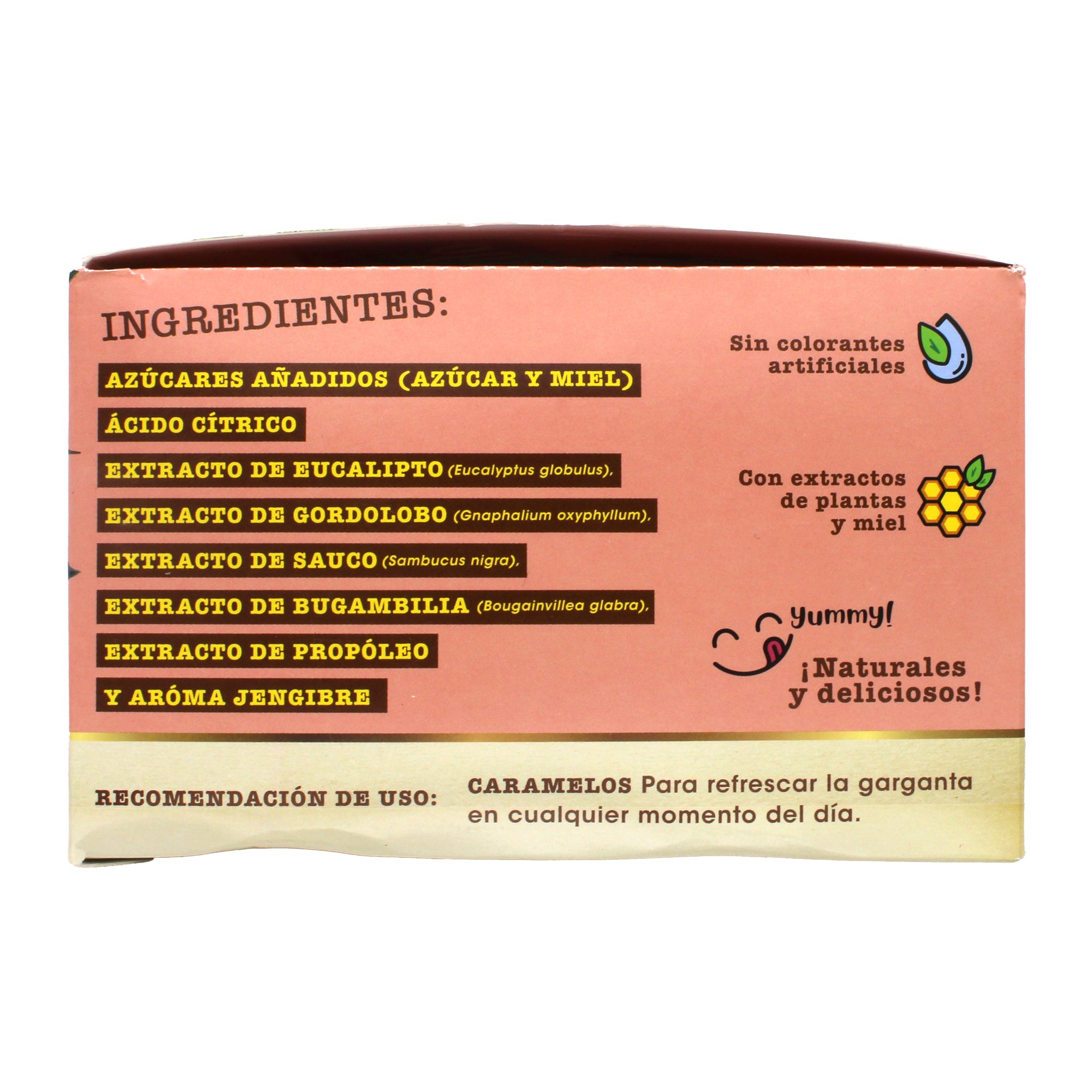 Caramelo Abango Con Jengibre 29.6 G (Paquete 12)