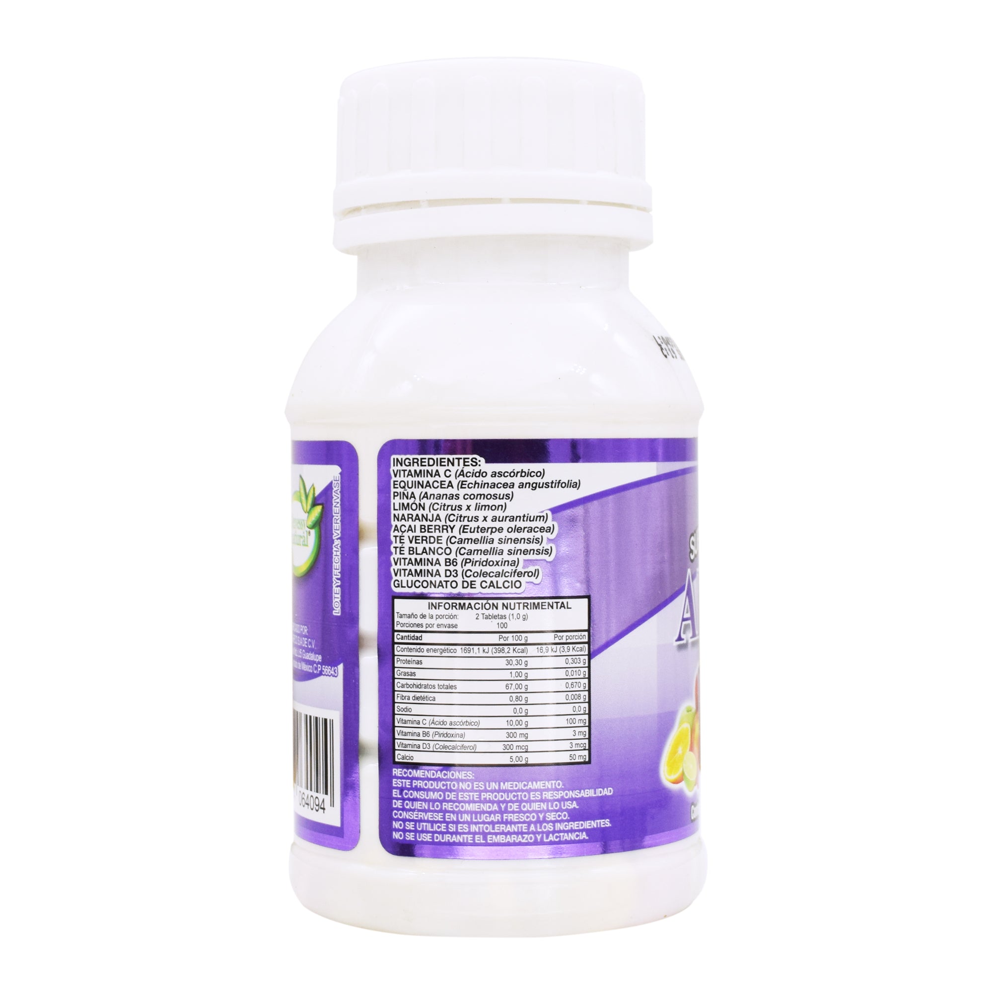 Vitamina C Con Equinacea 200 Tab
