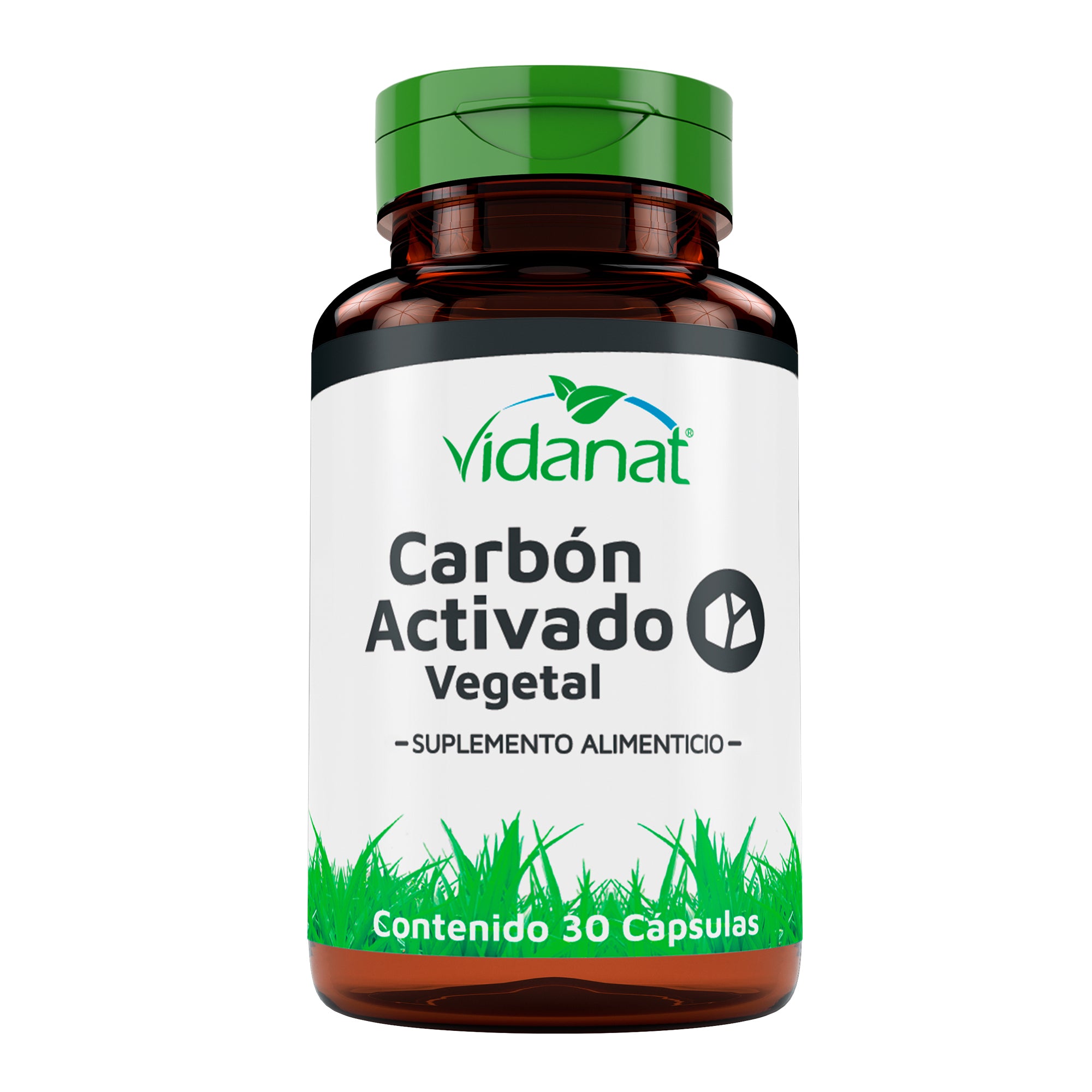 Carbon Activado Vegetal 30 Cap