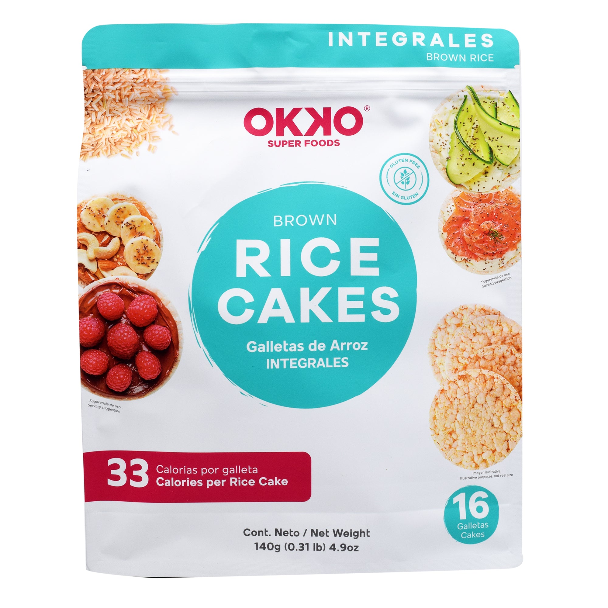 Galleta de arroz integral 140 g