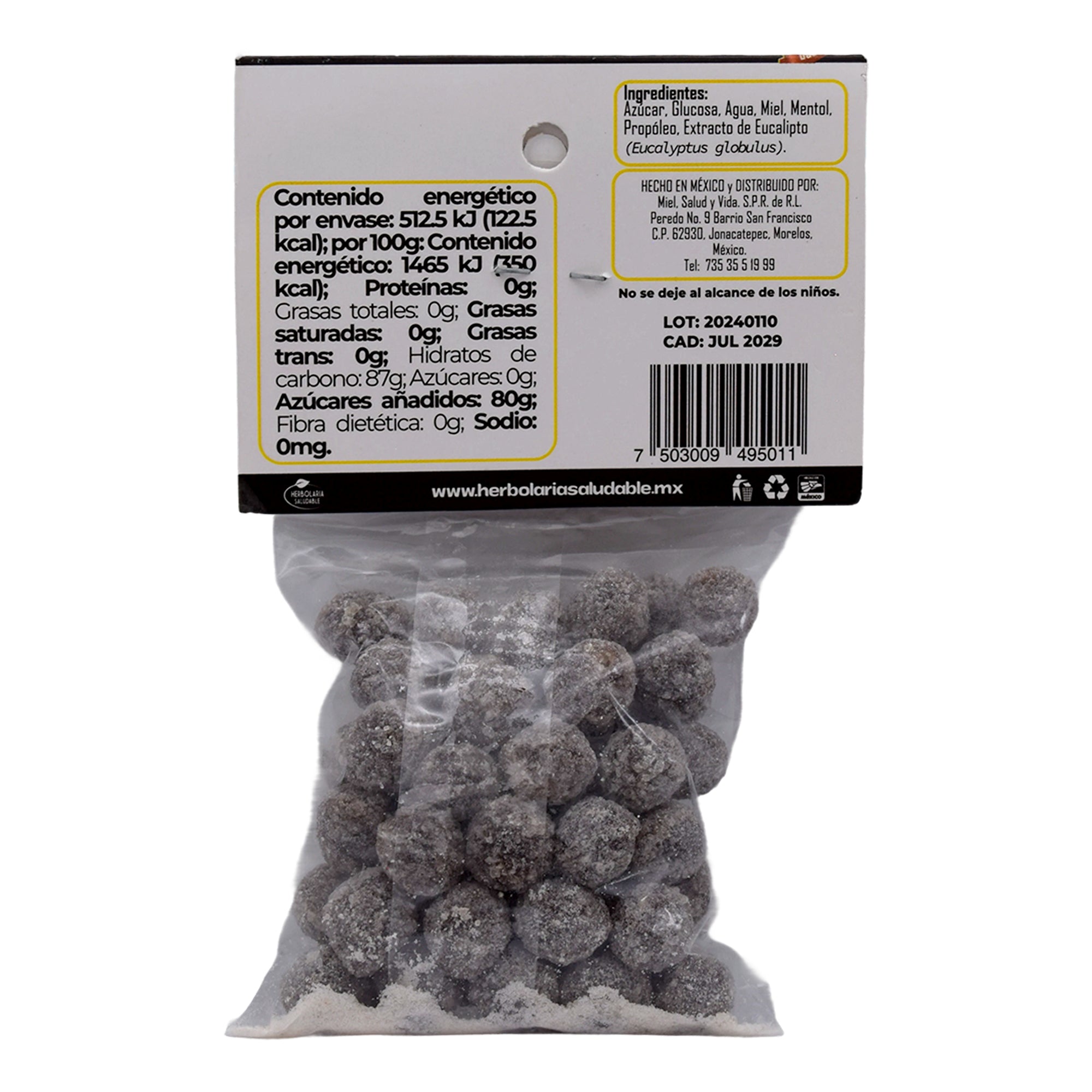 Perlita De Miel Y Propoleo 35 G