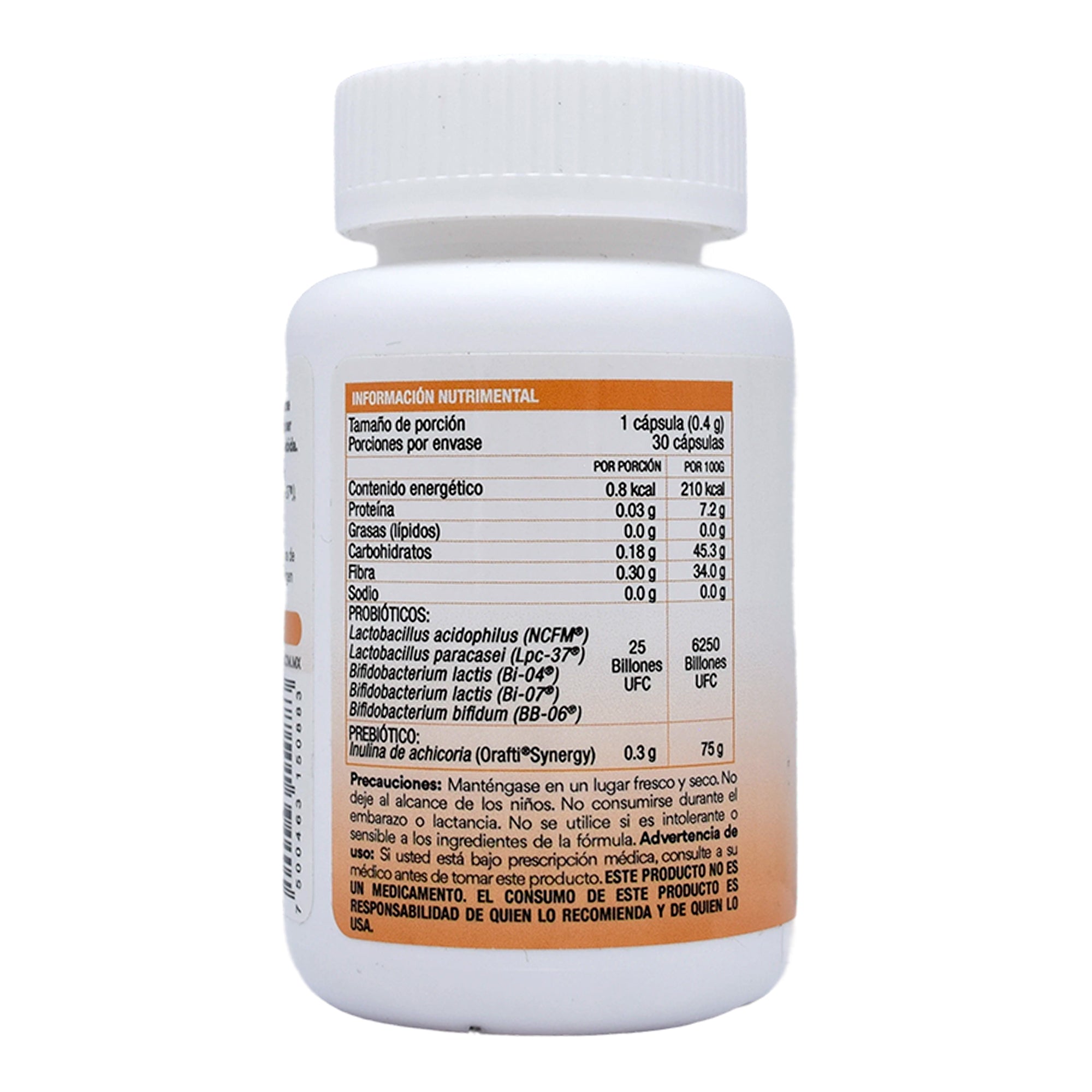 25 Billones Probioticos 30 Cap