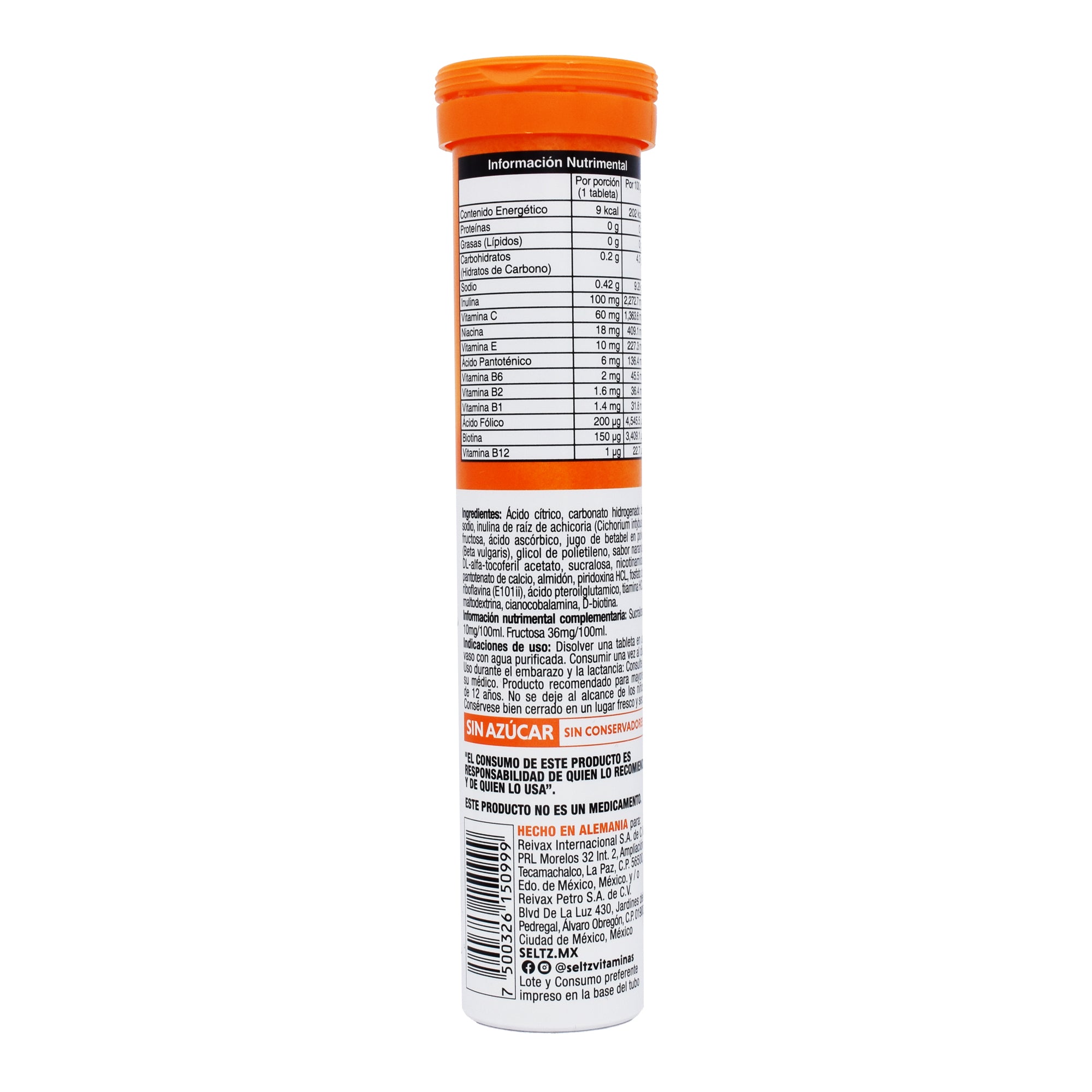 Multivitaminas Vitamina C Efervescente 20 Tab