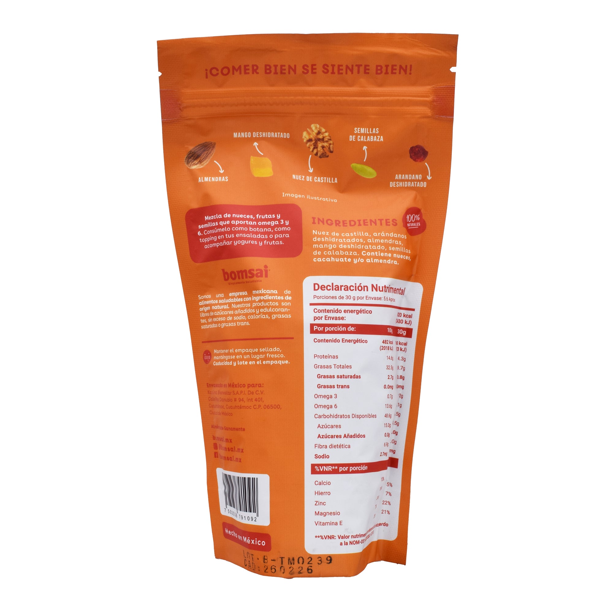 Trail Mix Omega 170 G