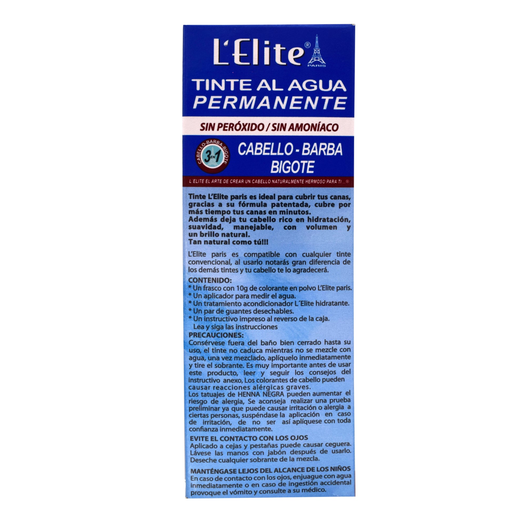 Tinte For Men Castano Obscuro Elite 10 G