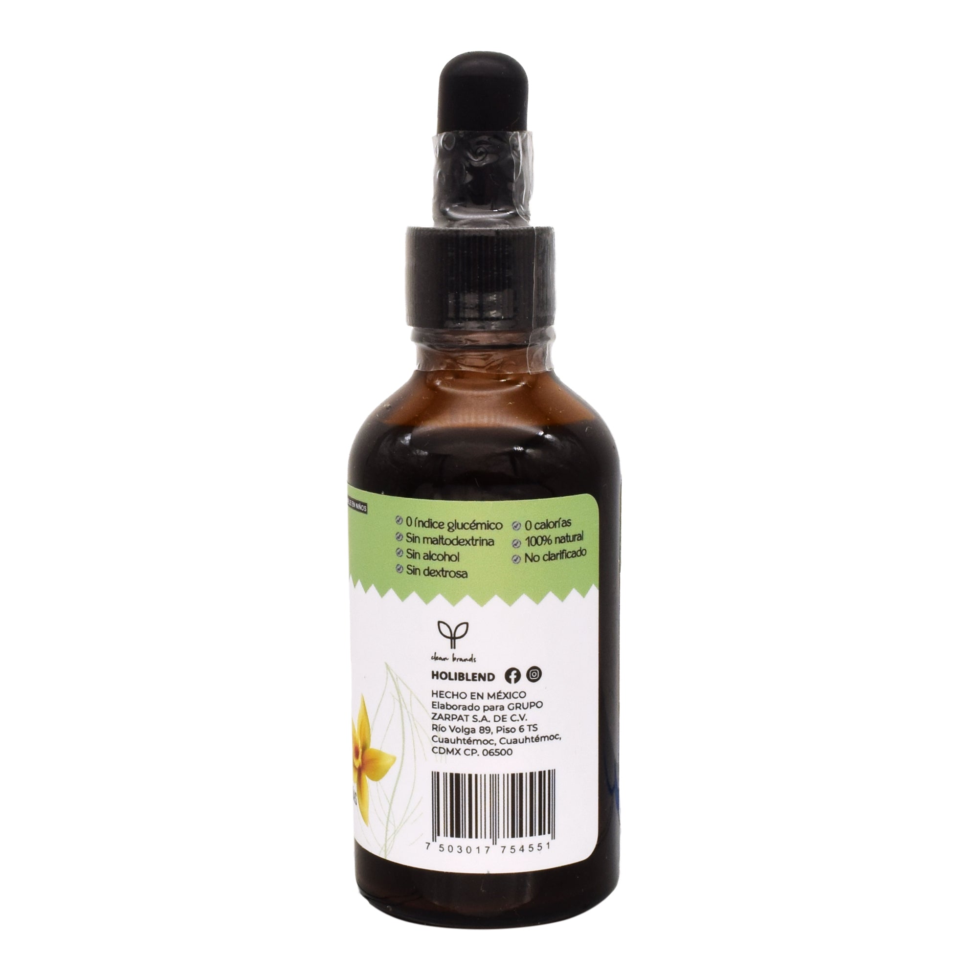 Stevia Liquida Sab Vainilla 50 Ml