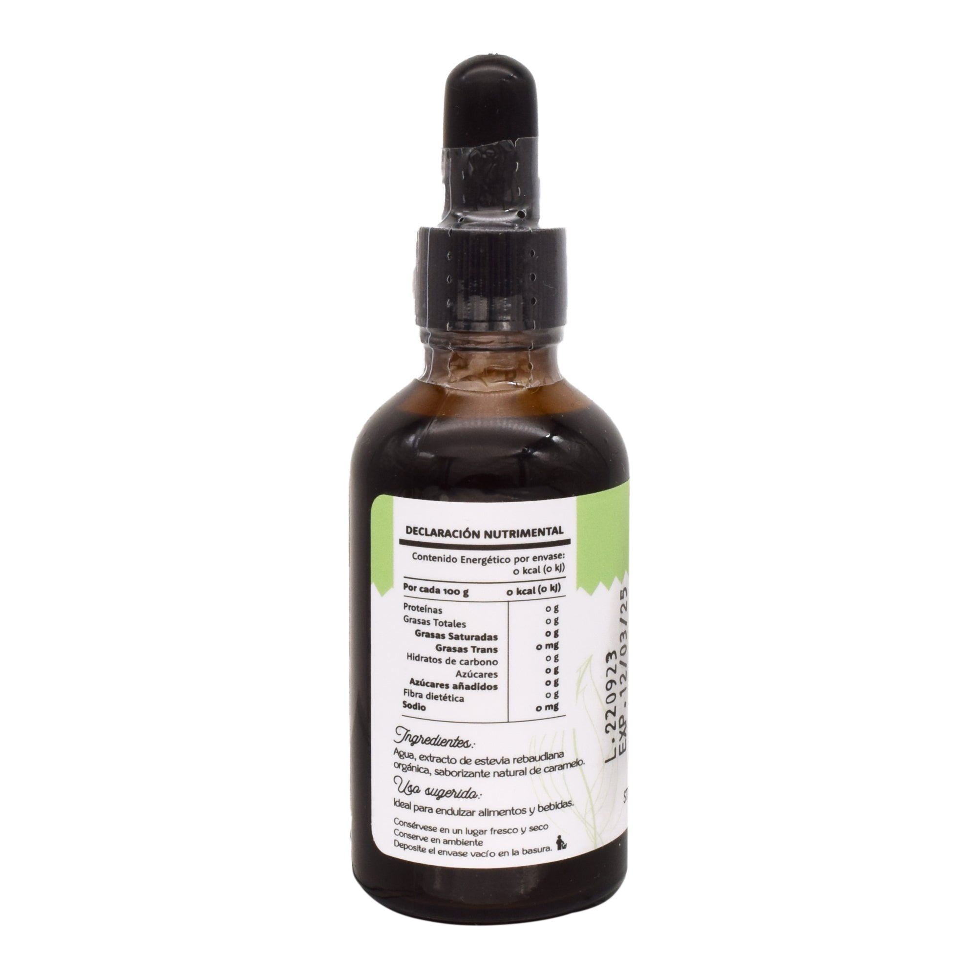 Stevia Liquida Sab Caramelo 50 Ml