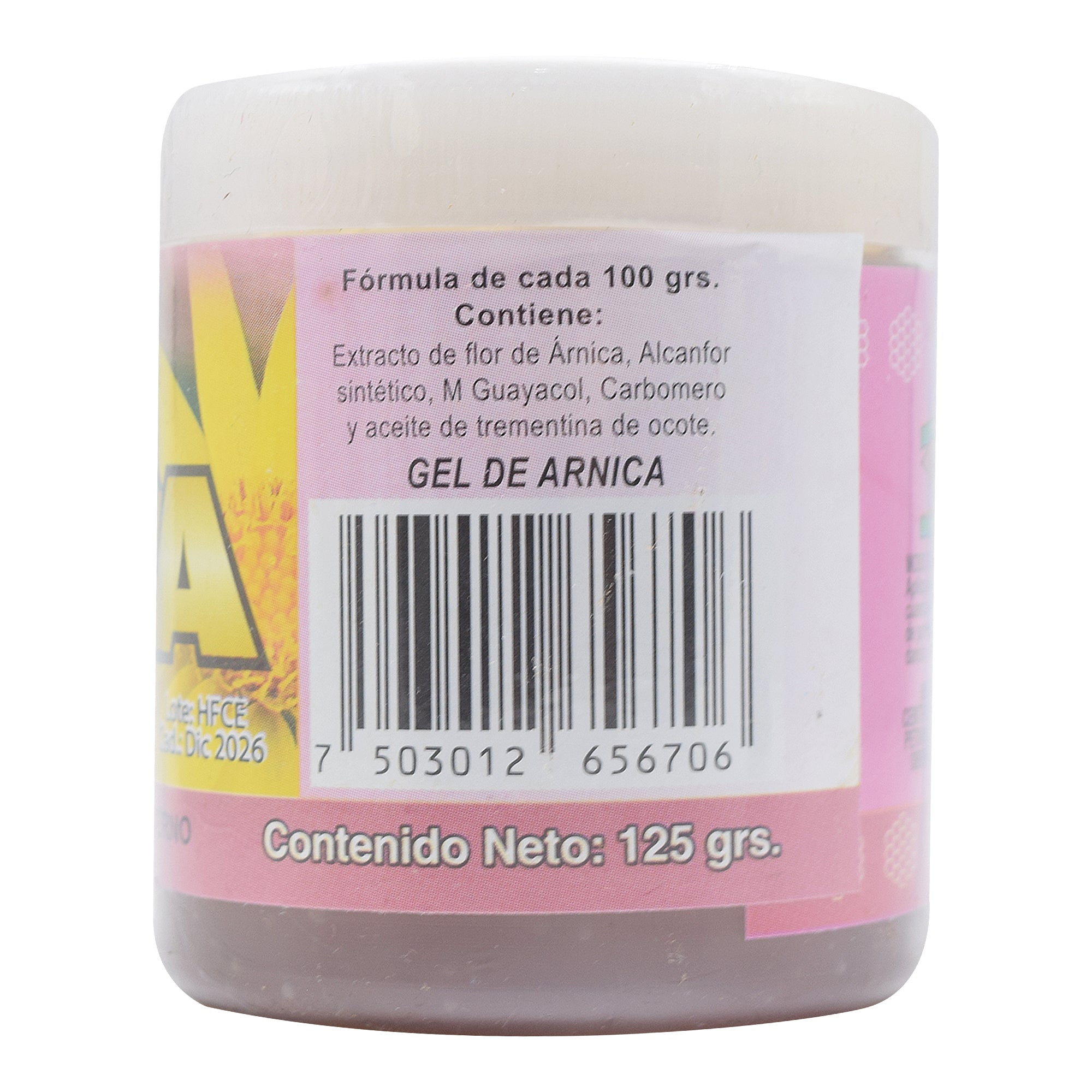 Gel De Arnica 125 G