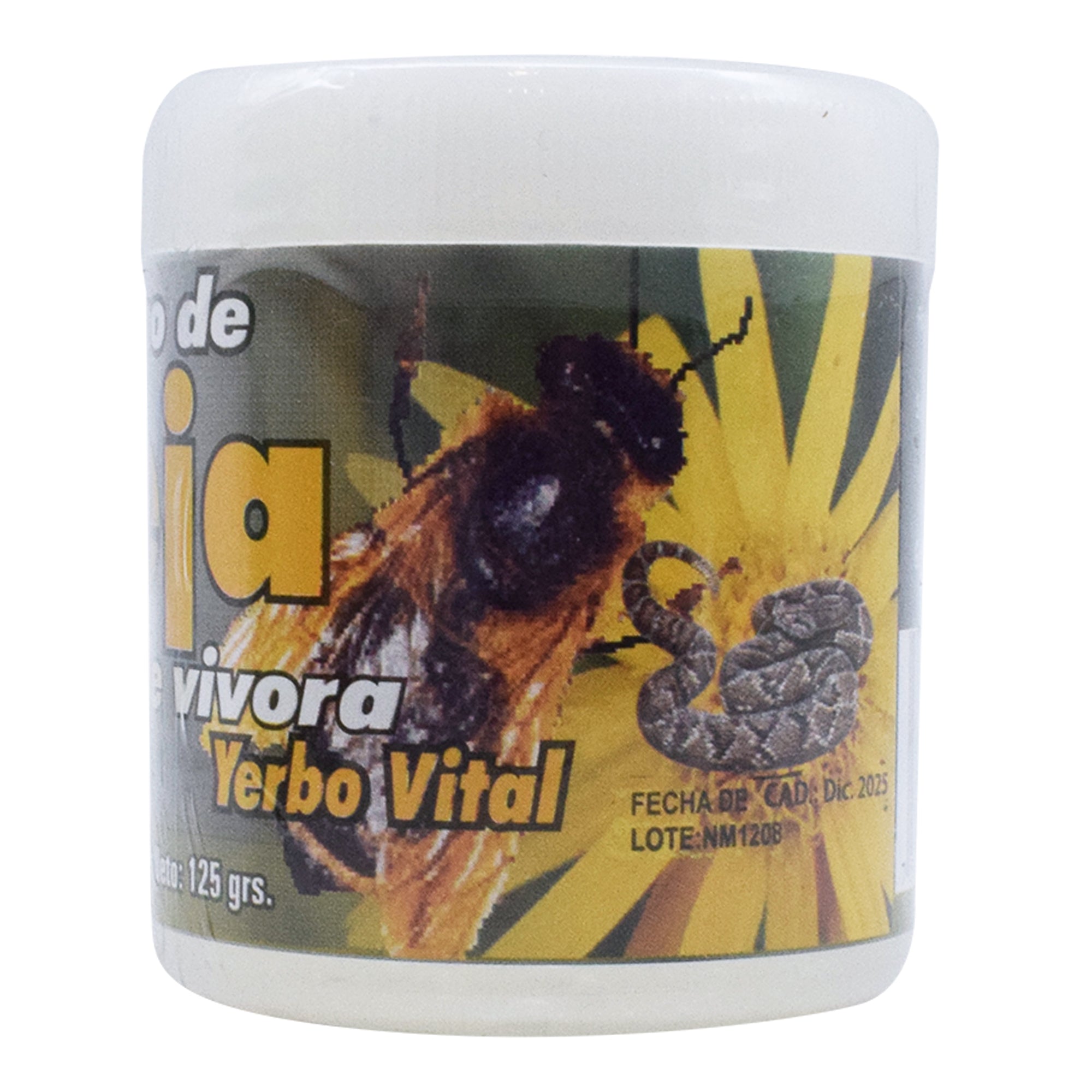 Gel Veneno De Abeja Y Aceite De Vibora 125 G