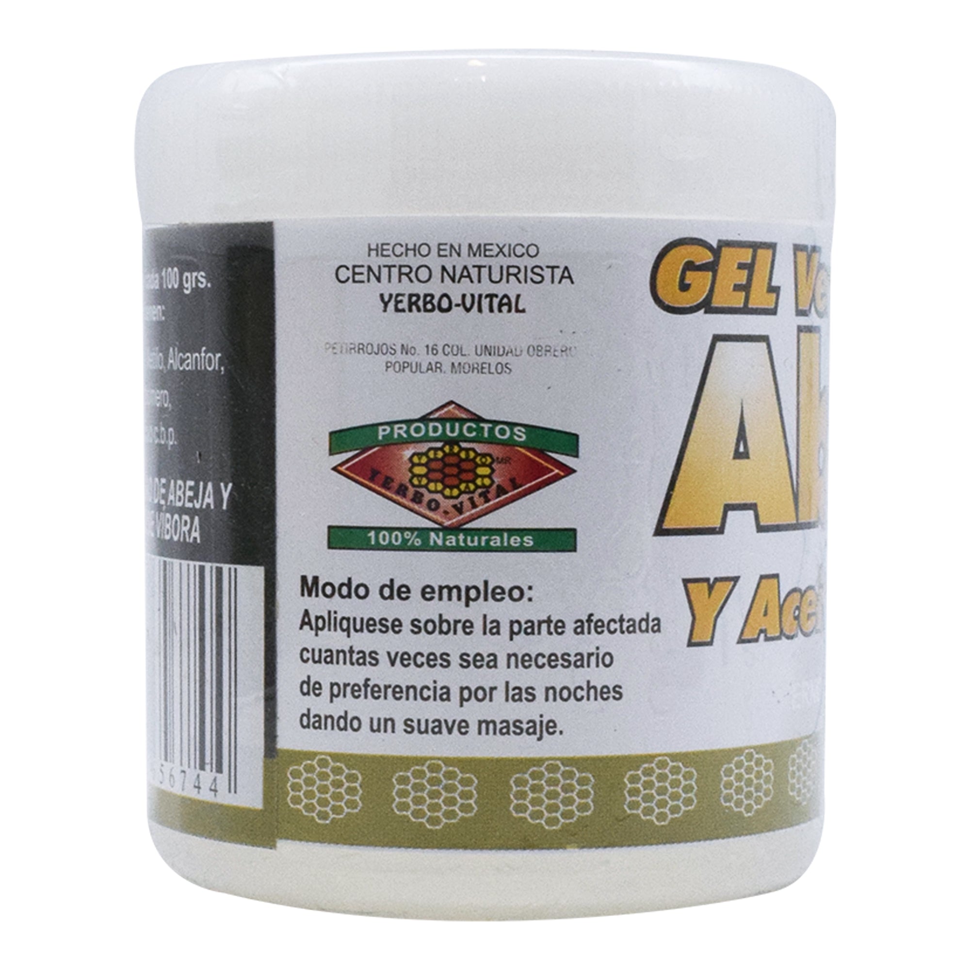 Gel Veneno De Abeja Y Aceite De Vibora 125 G