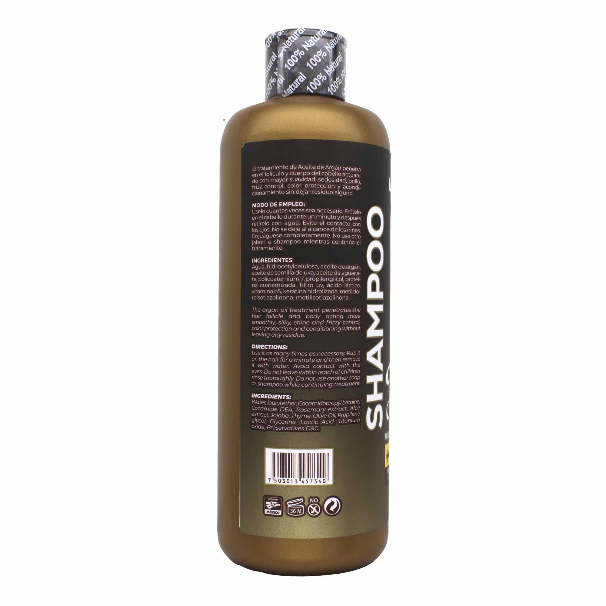 Shampoo Aceite De Argan 950 Ml