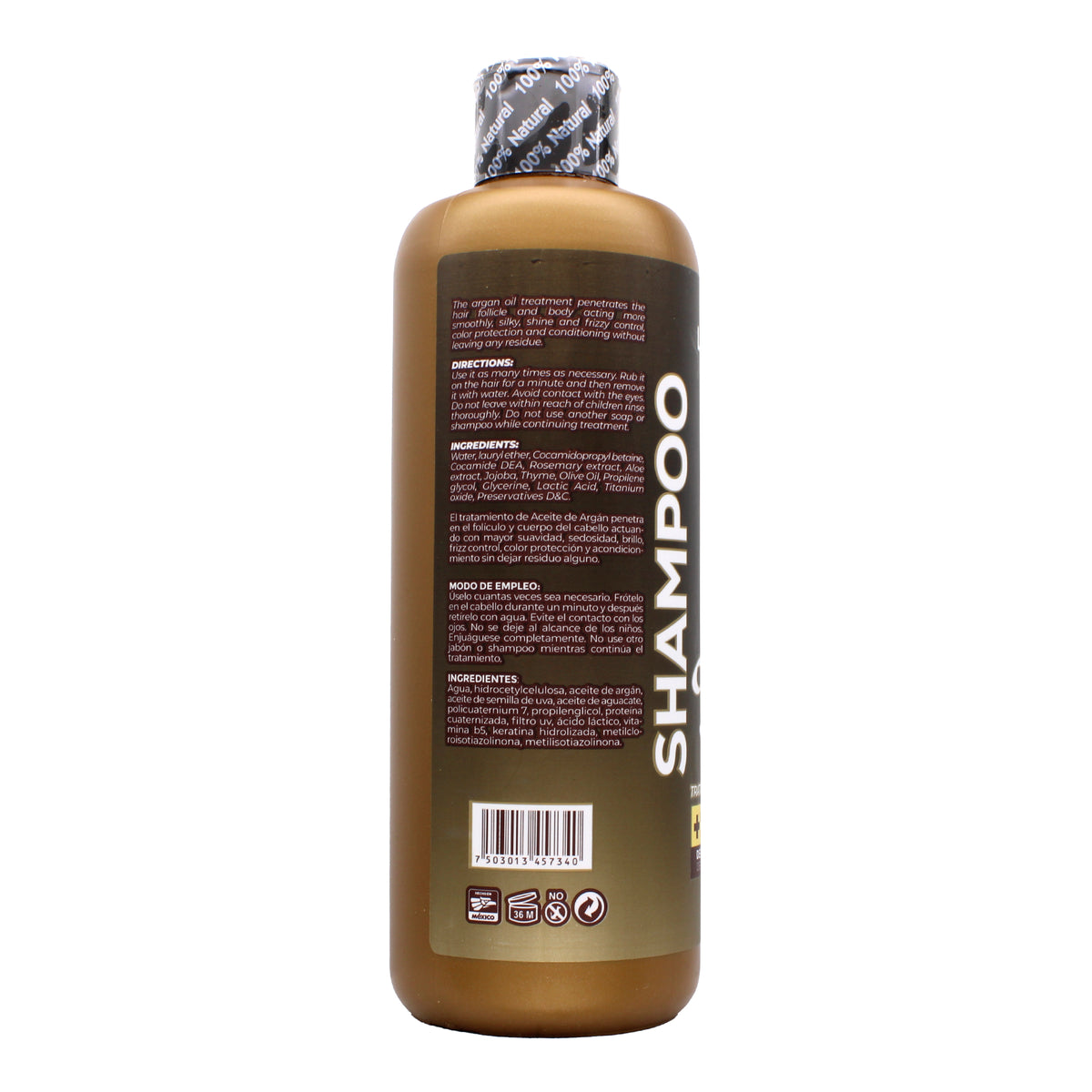 Shampoo Aceite De Argan 950 Ml