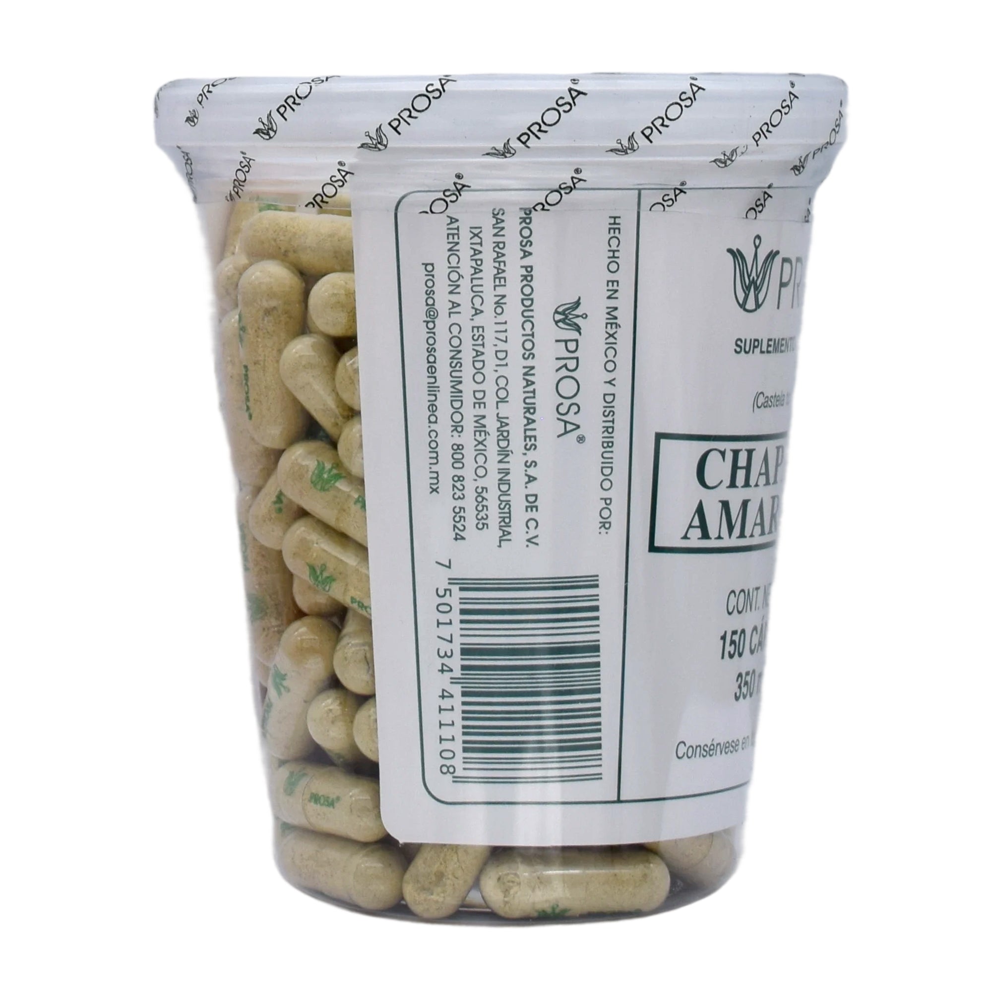 Chaparro Amargoso 150 Cap