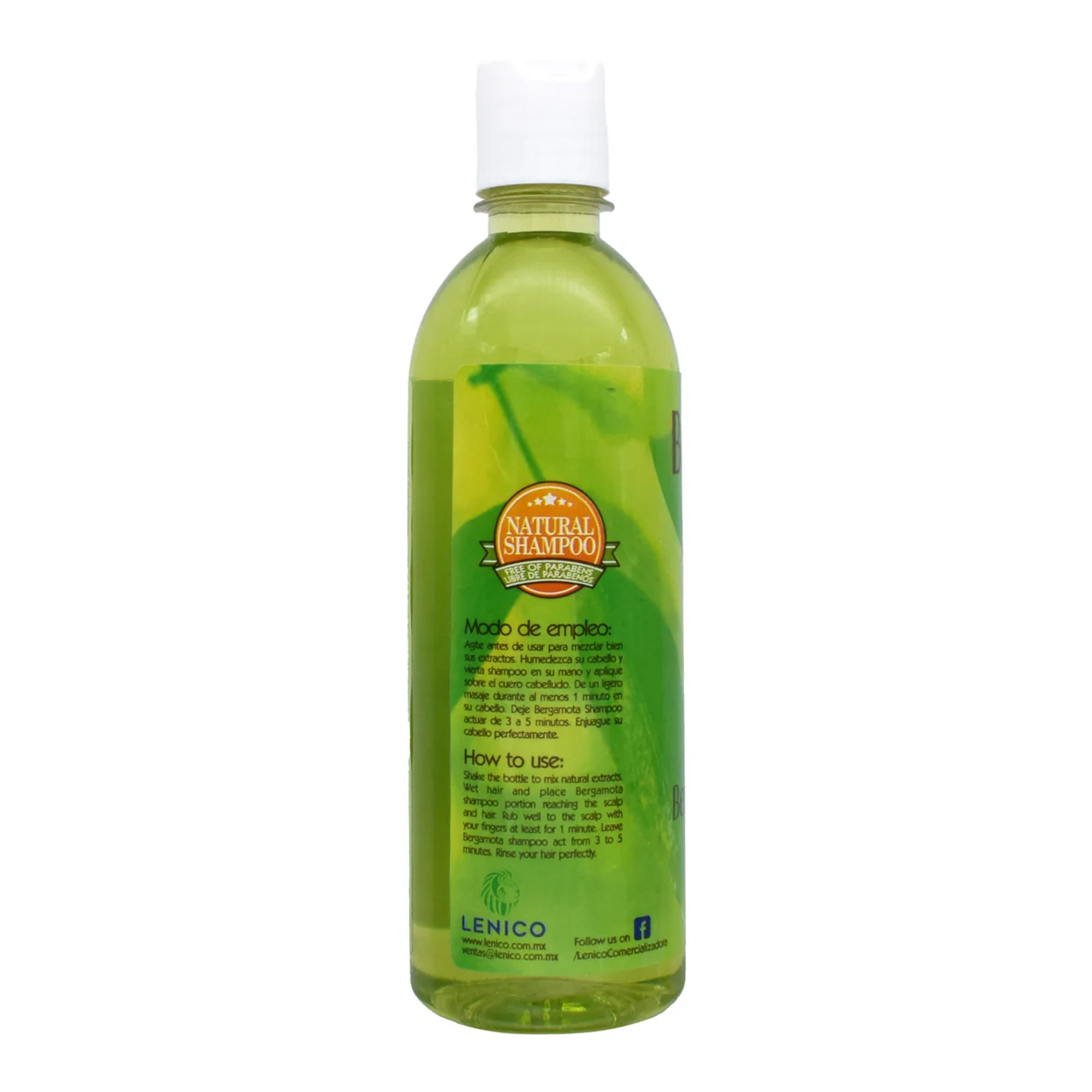 Shampoo Bergamota 500 Ml