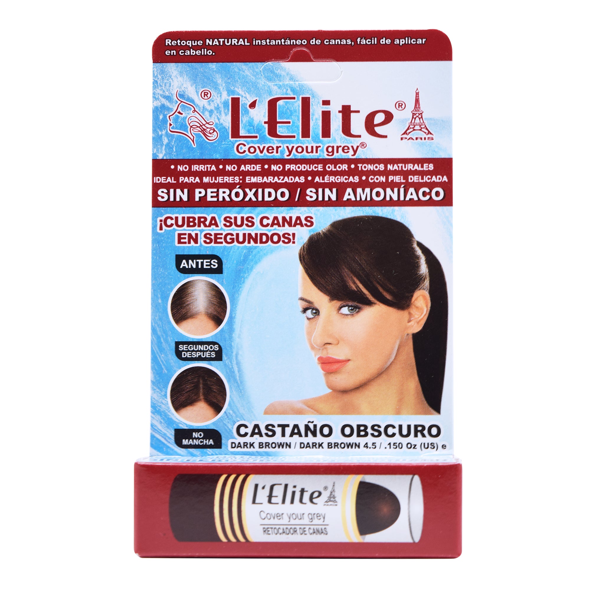 Retocador De Canas Dama 15 Oz Castano Obscuro