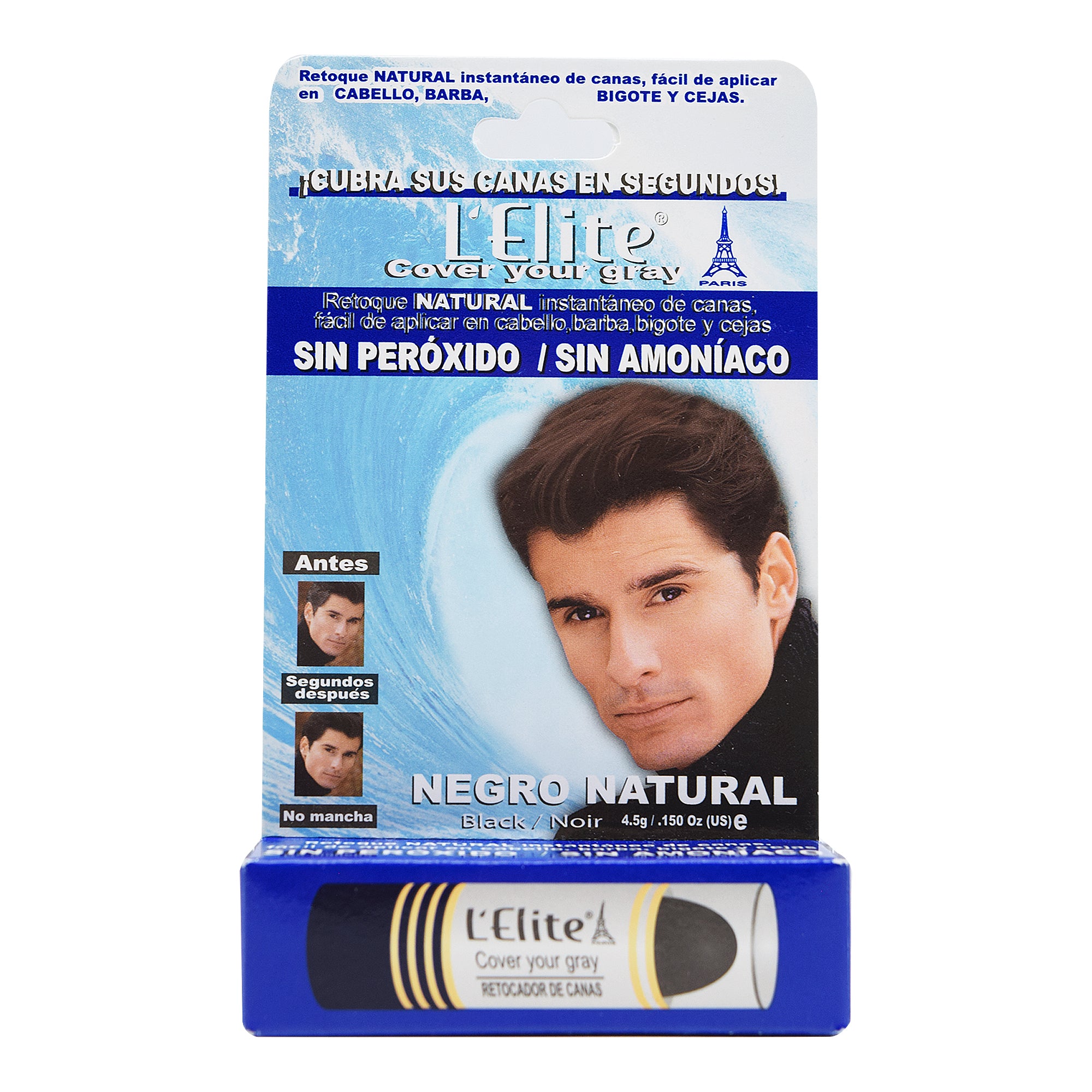 Retocador De Canas F Men 15 Oz Negro Natural