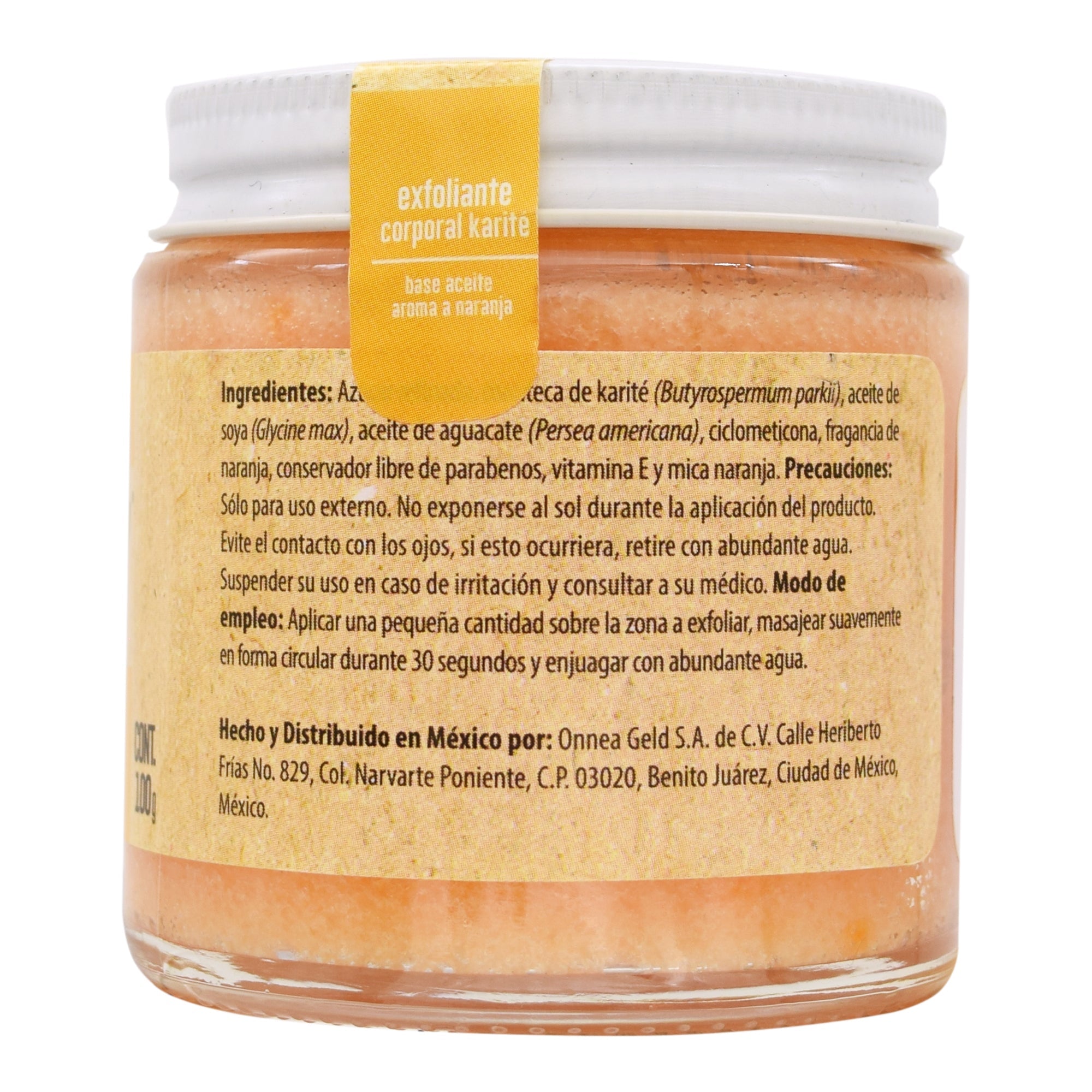 Exfoliante Corporal Karite Naranja 100 G