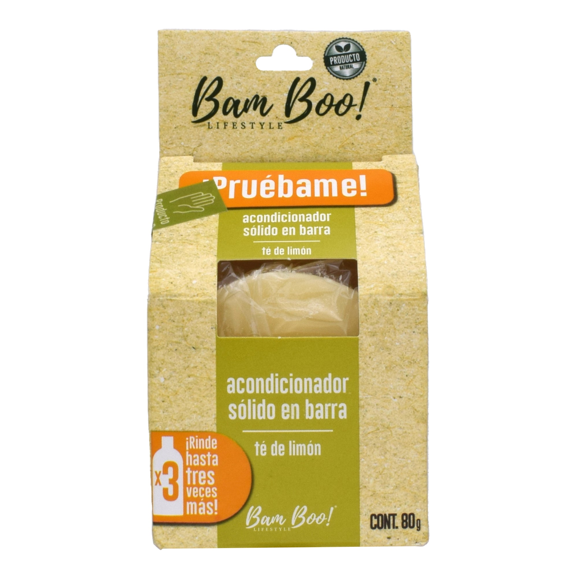 Acondicionador Solido Te Limon 80 G