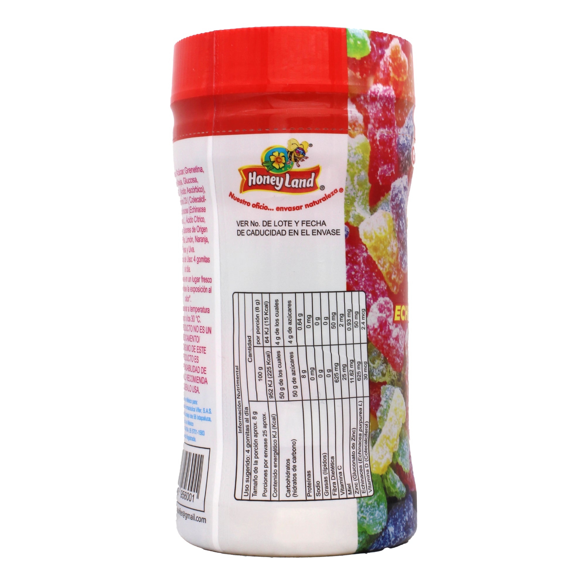 Gomitas De Miel Con Vitamina C Y Zinc 200 G