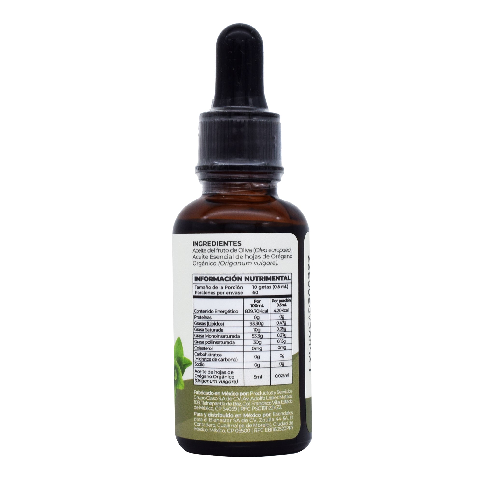Aceite De Oregano 30 Ml