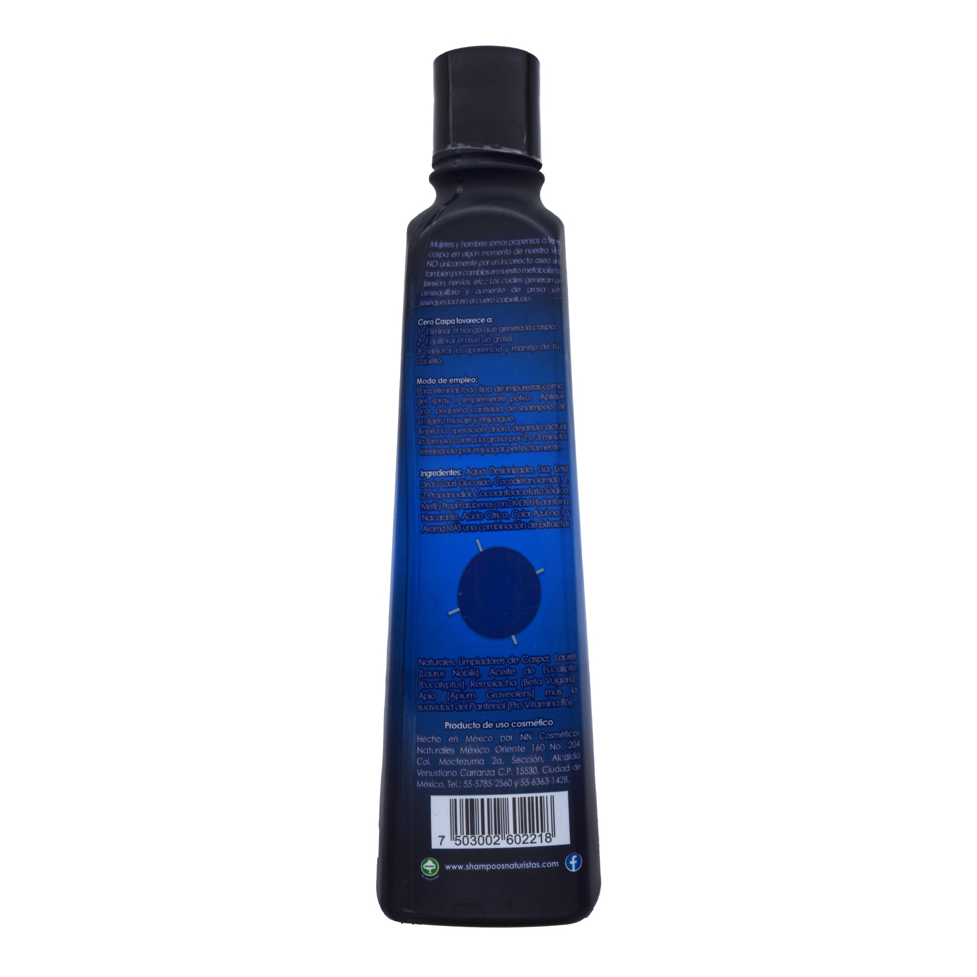 Shampoo Cero Caspa Reforzado 550 Ml