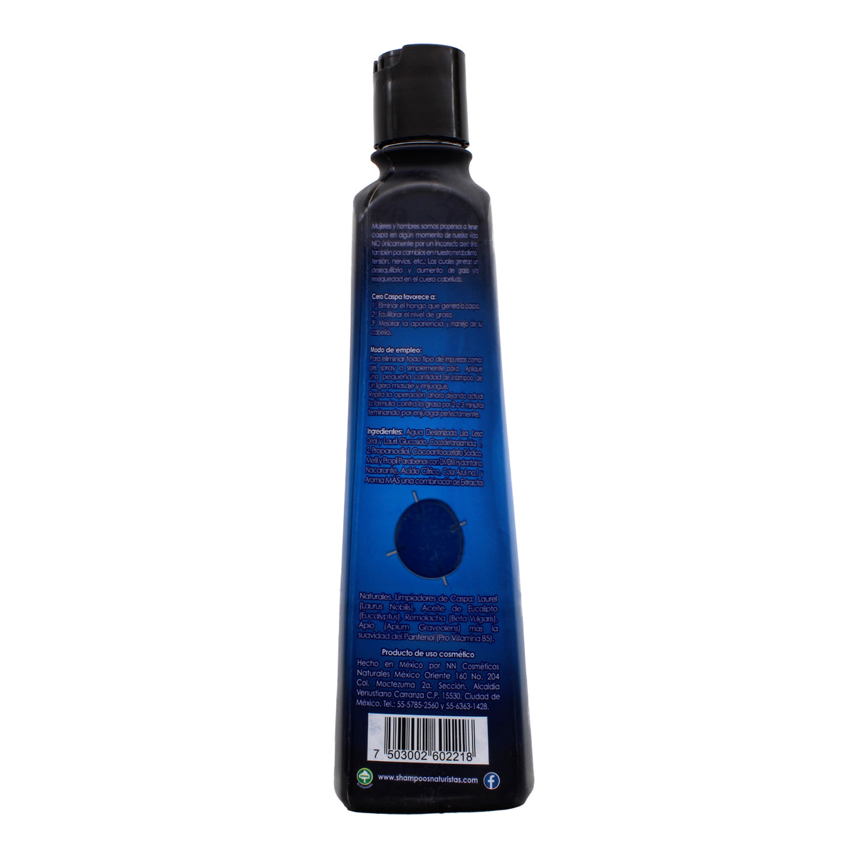 Shampoo Cero Caspa Reforzado 550 Ml
