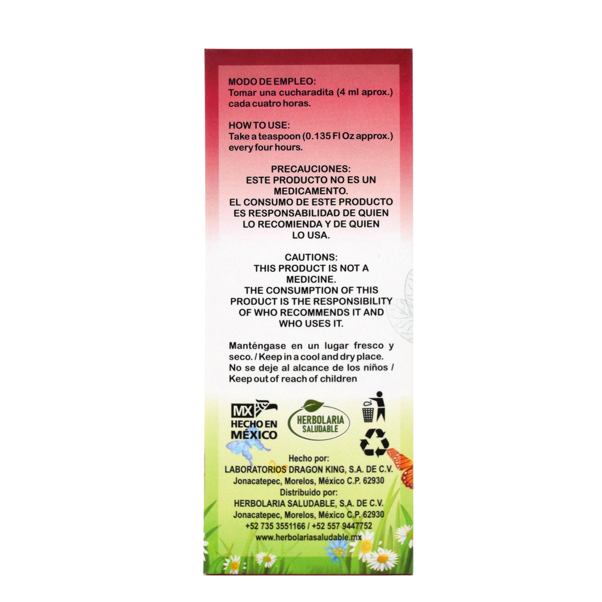 Jarabe Ajo Gri Kids Naranja 220 Ml